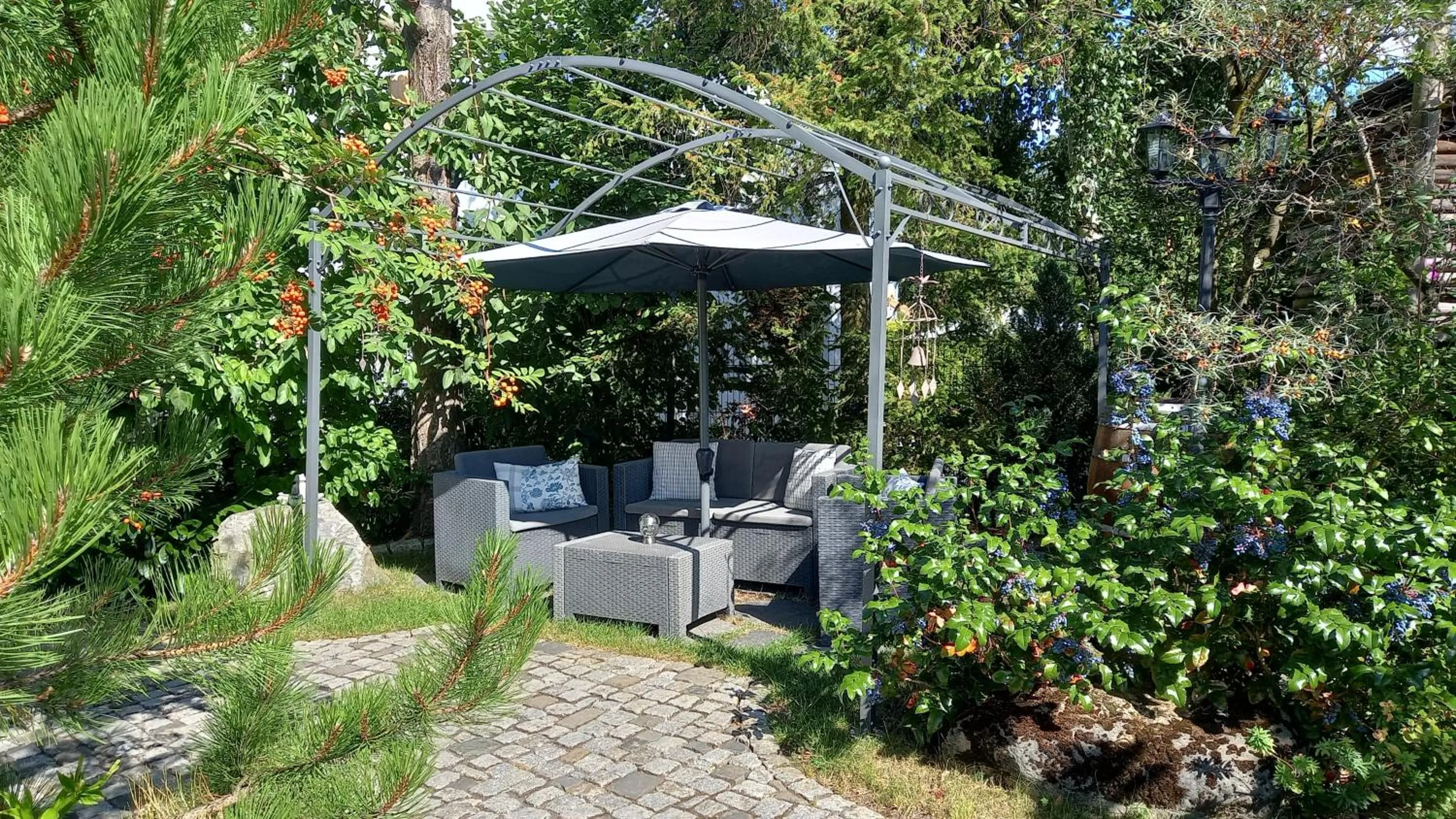 Seating area in Apartment HAUS MERLIN am Böckelsberg