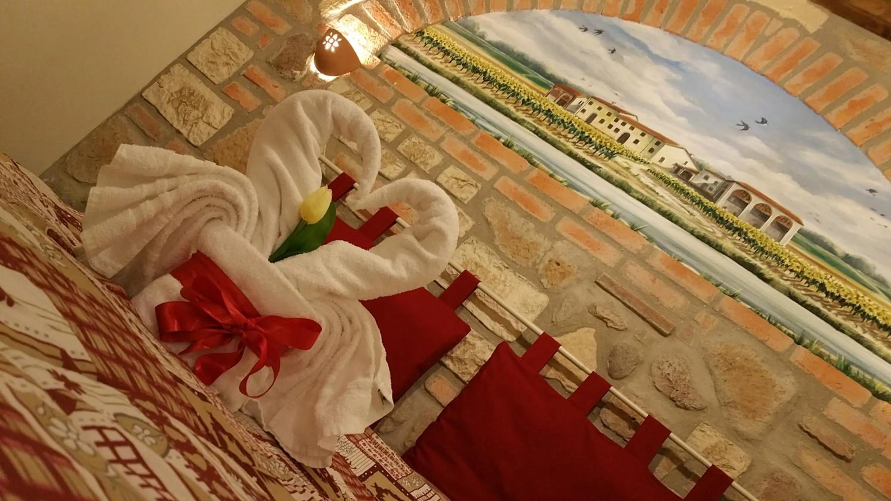 Decorative detail in La Casa Delle Rondini