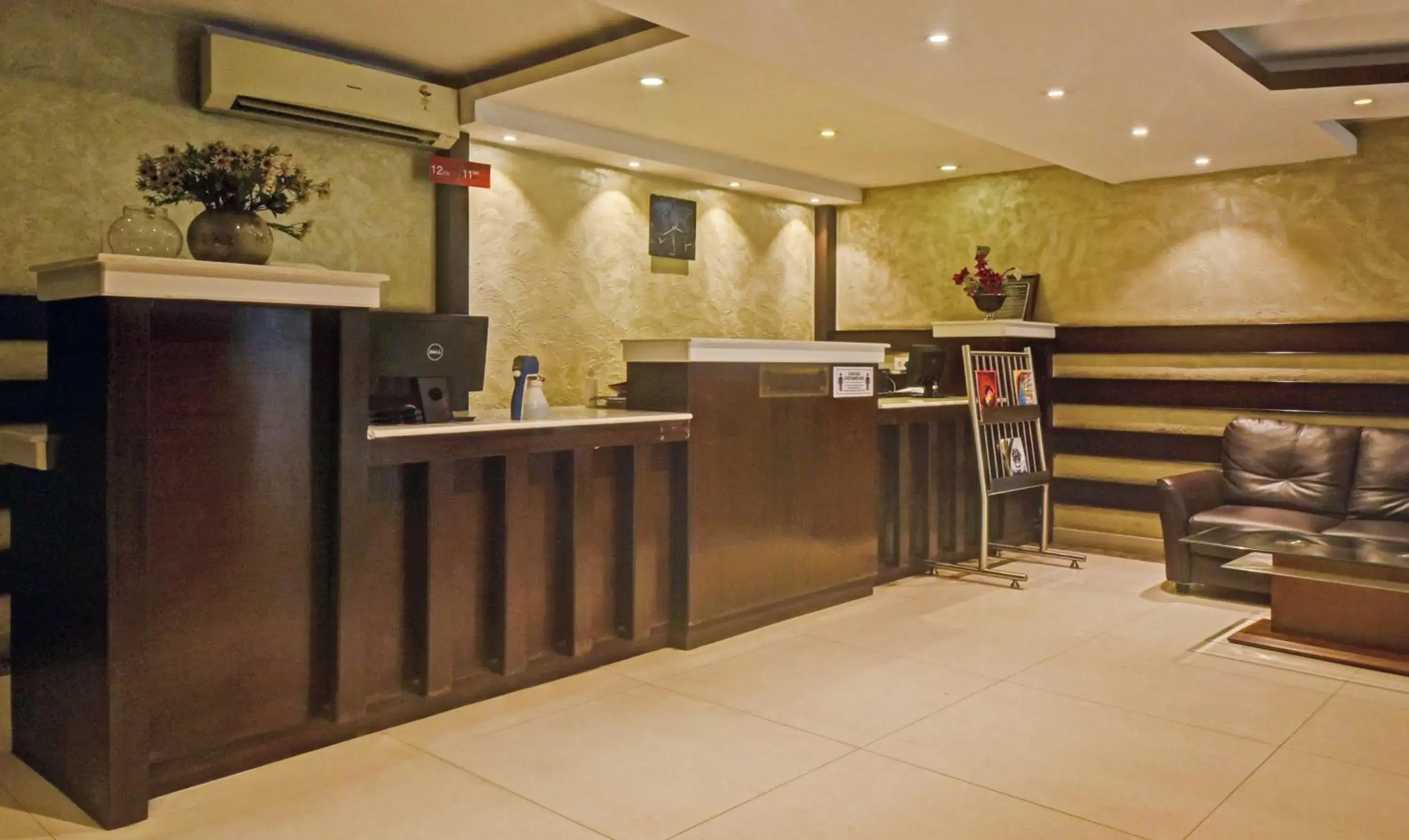 Lobby or reception in Treebo Savoury Sea Shell Residency Lobby or reception in Treebo Savoury Sea Shell Residency