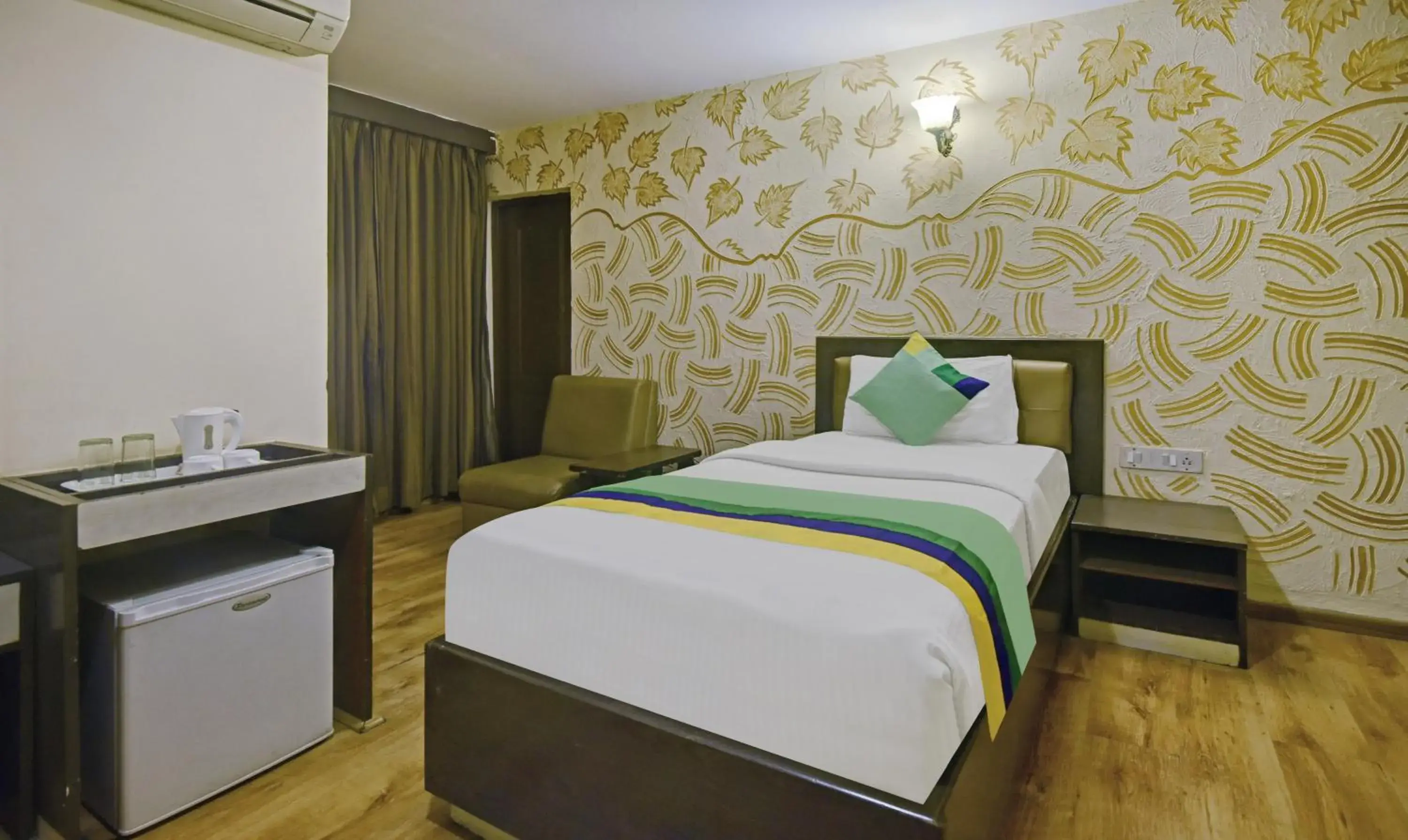 Bedroom, Bed in Treebo Savoury Sea Shell Residency Bedroom, Bed in Treebo Savoury Sea Shell Residency