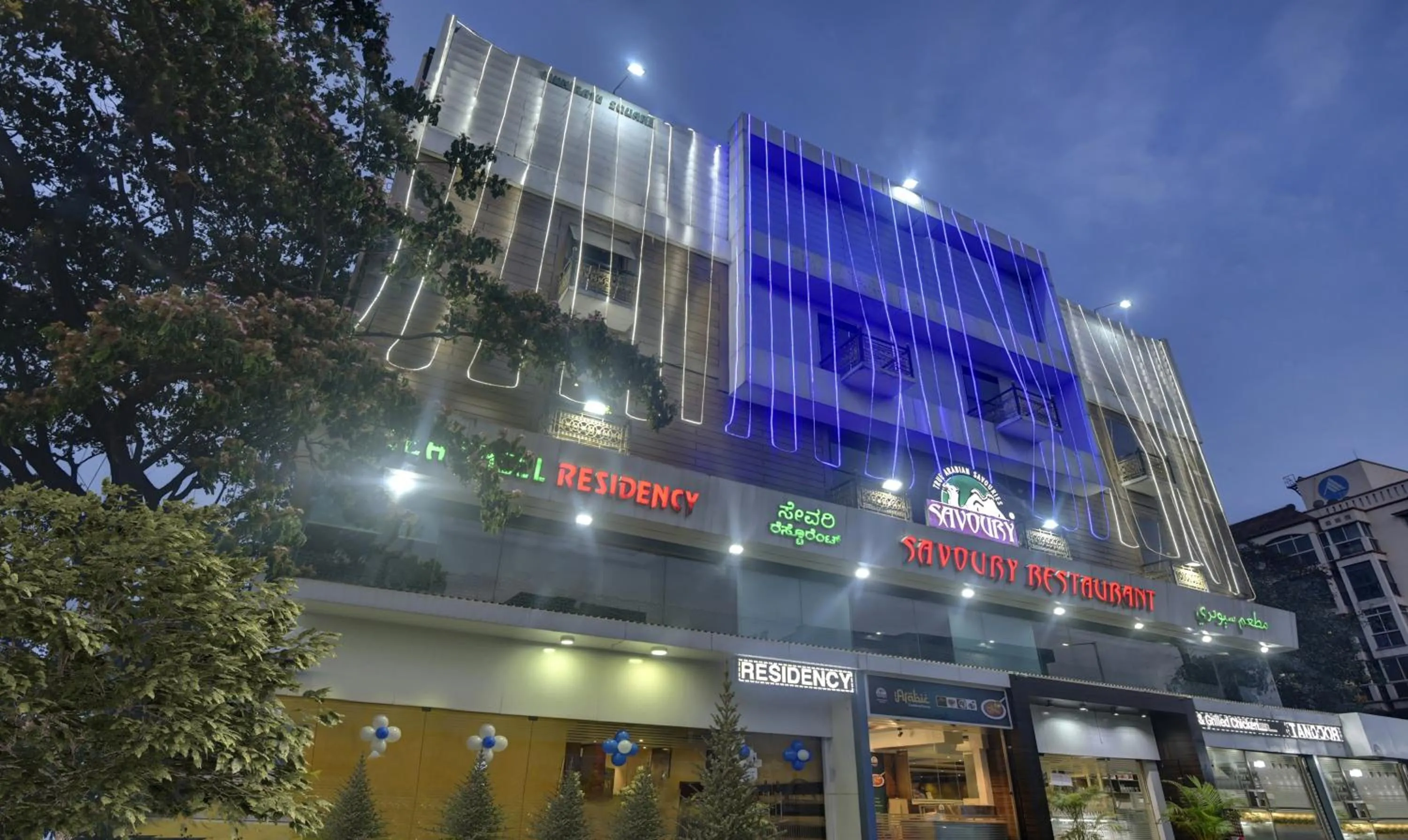 Property building in Treebo Savoury Sea Shell Residency