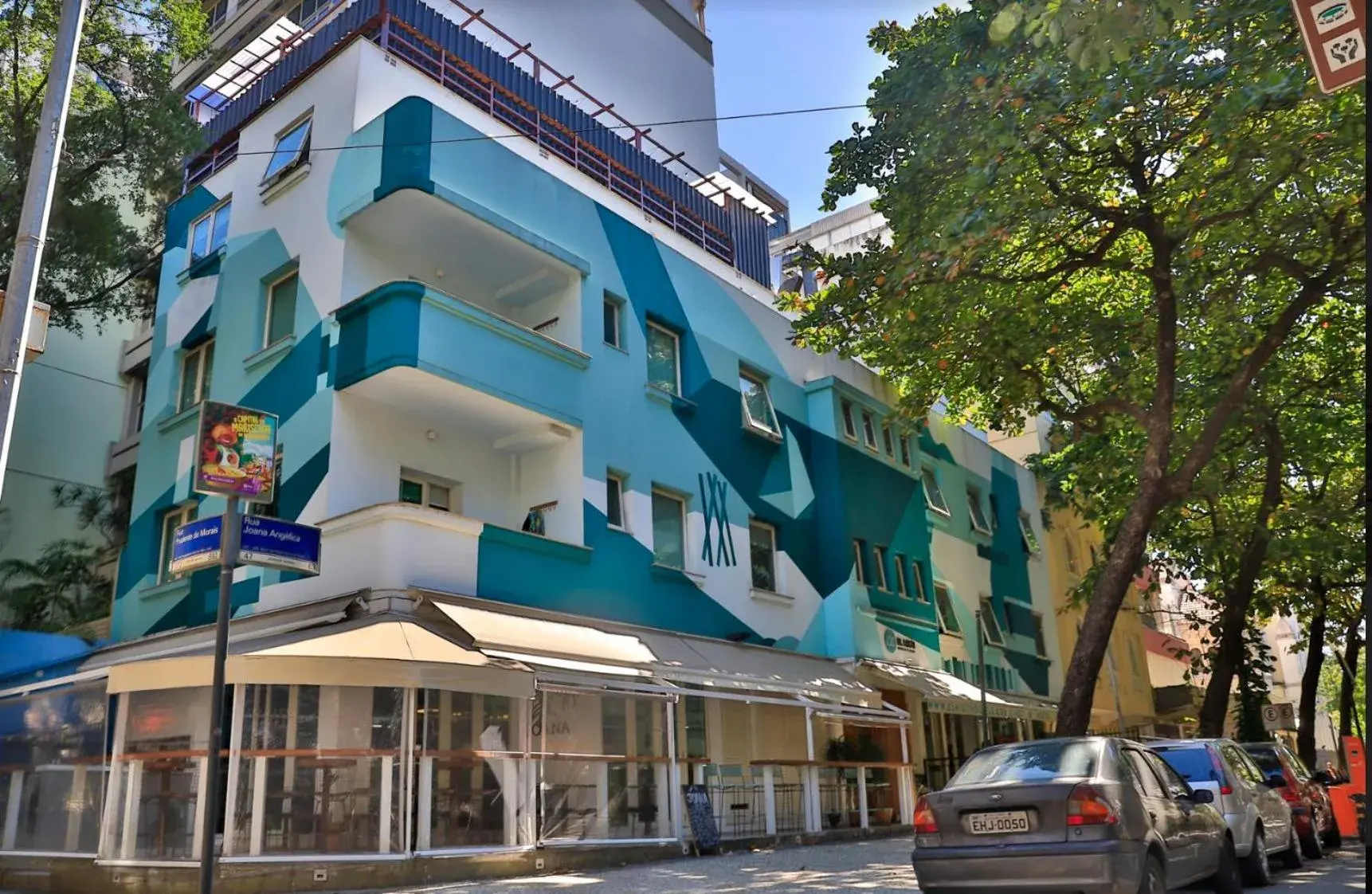 Property building in El Misti Hostel Ipanema Property building in El Misti Hostel Ipanema
