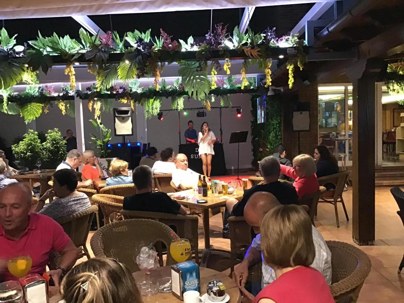 Evening entertainment in Hotel Gala