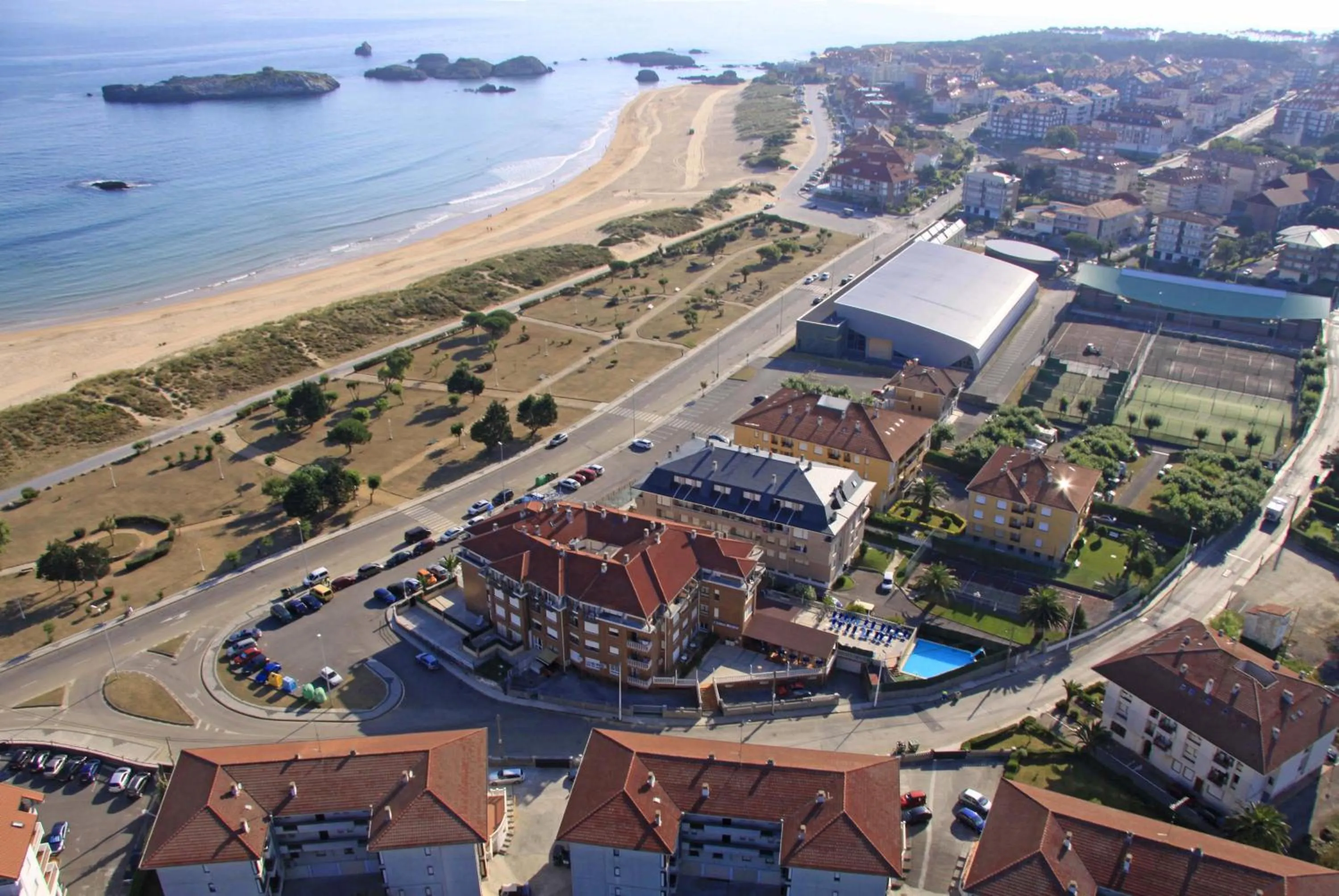 Bird's eye view in Hotel Gala