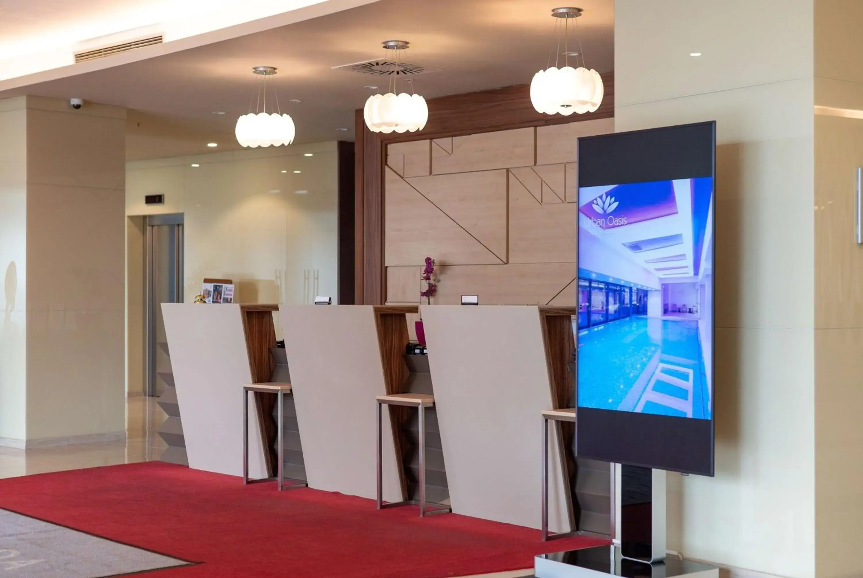 Lobby or reception in Ramada Plaza Craiova Lobby or reception in Ramada Plaza Craiova