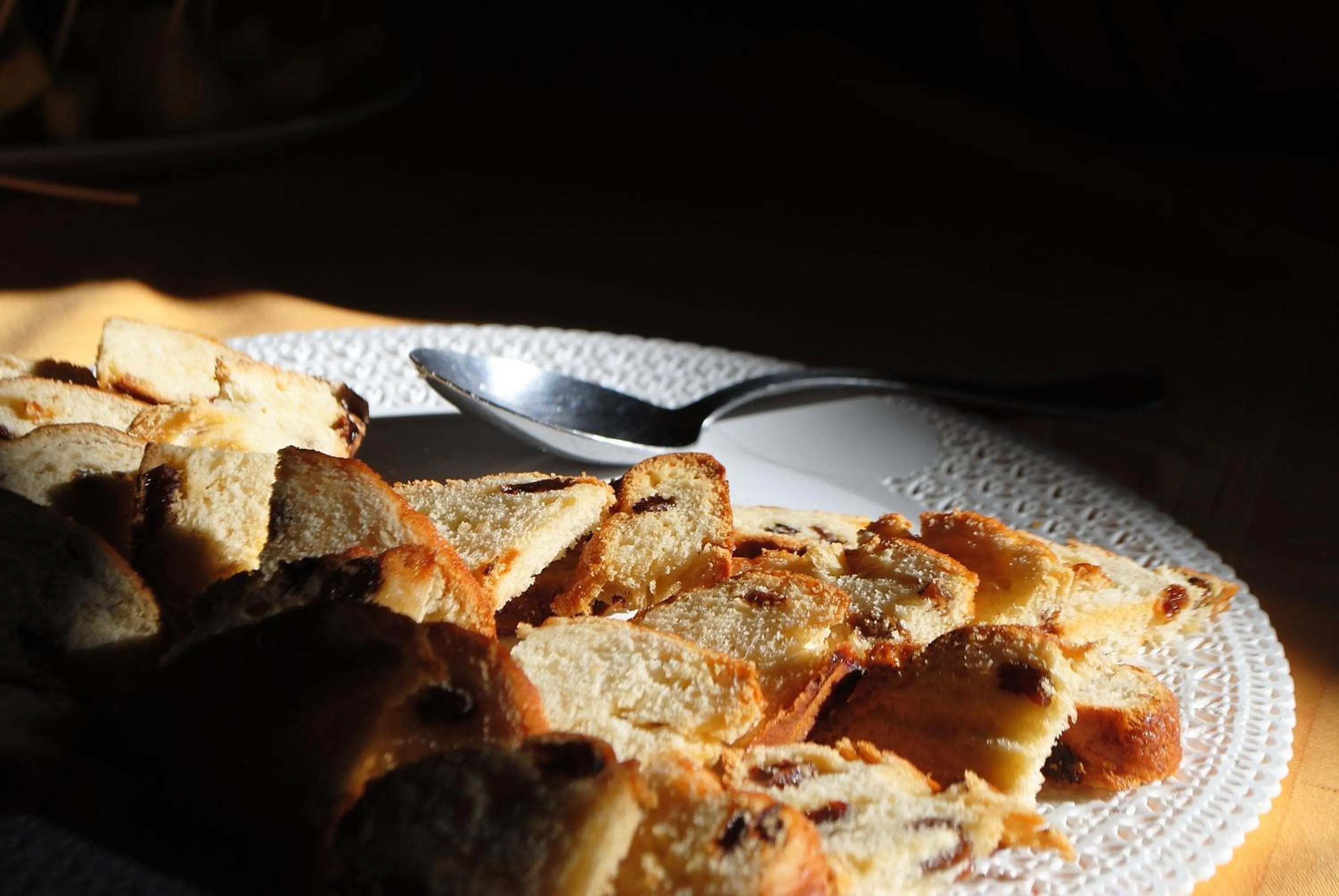 Buffet breakfast in Hotel Il Caminetto