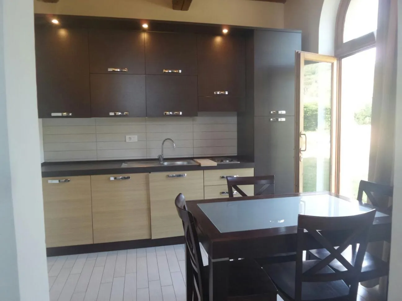 Kitchen or kitchenette in Cala Dei Mori