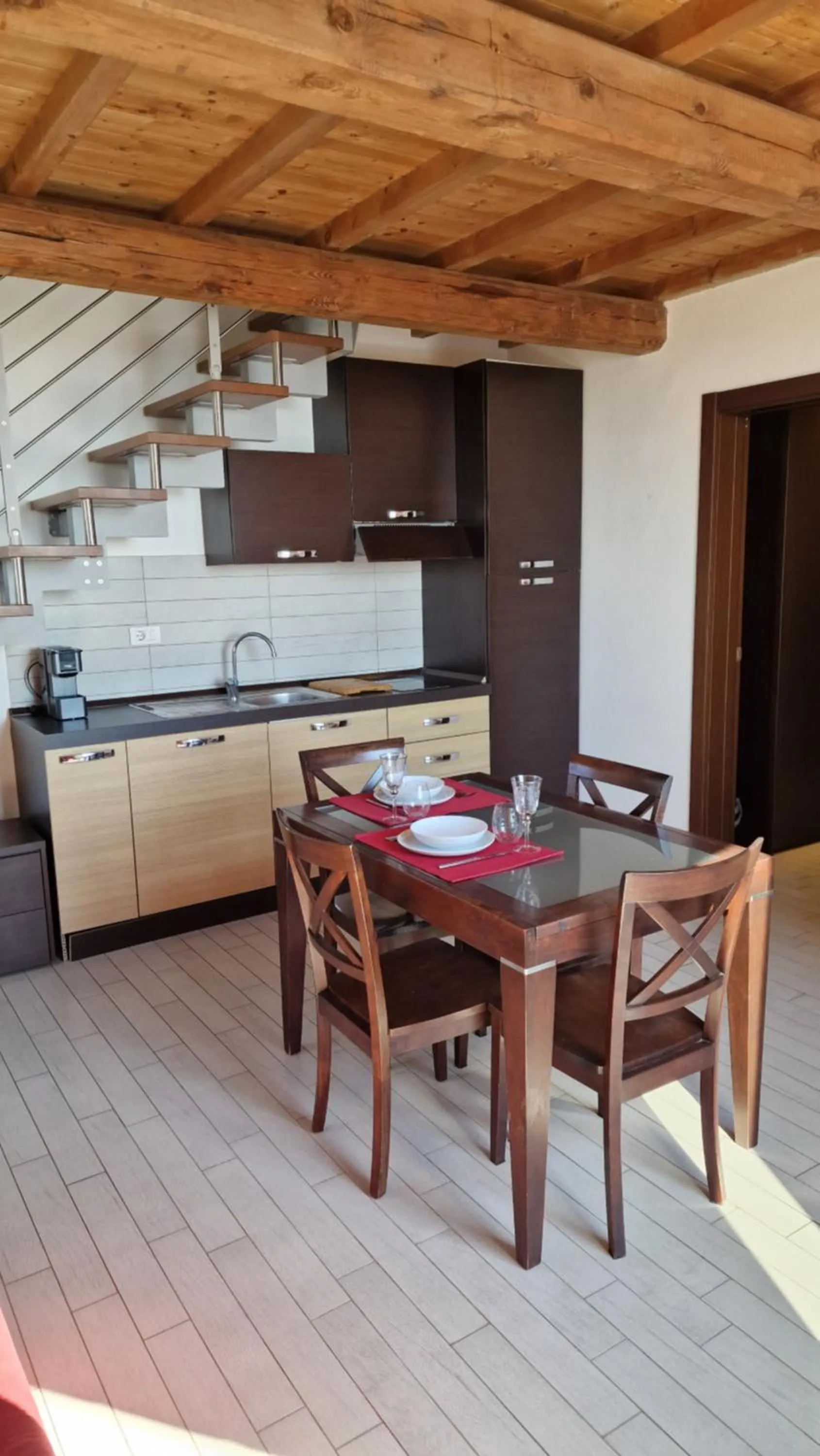 Kitchen or kitchenette in Cala Dei Mori