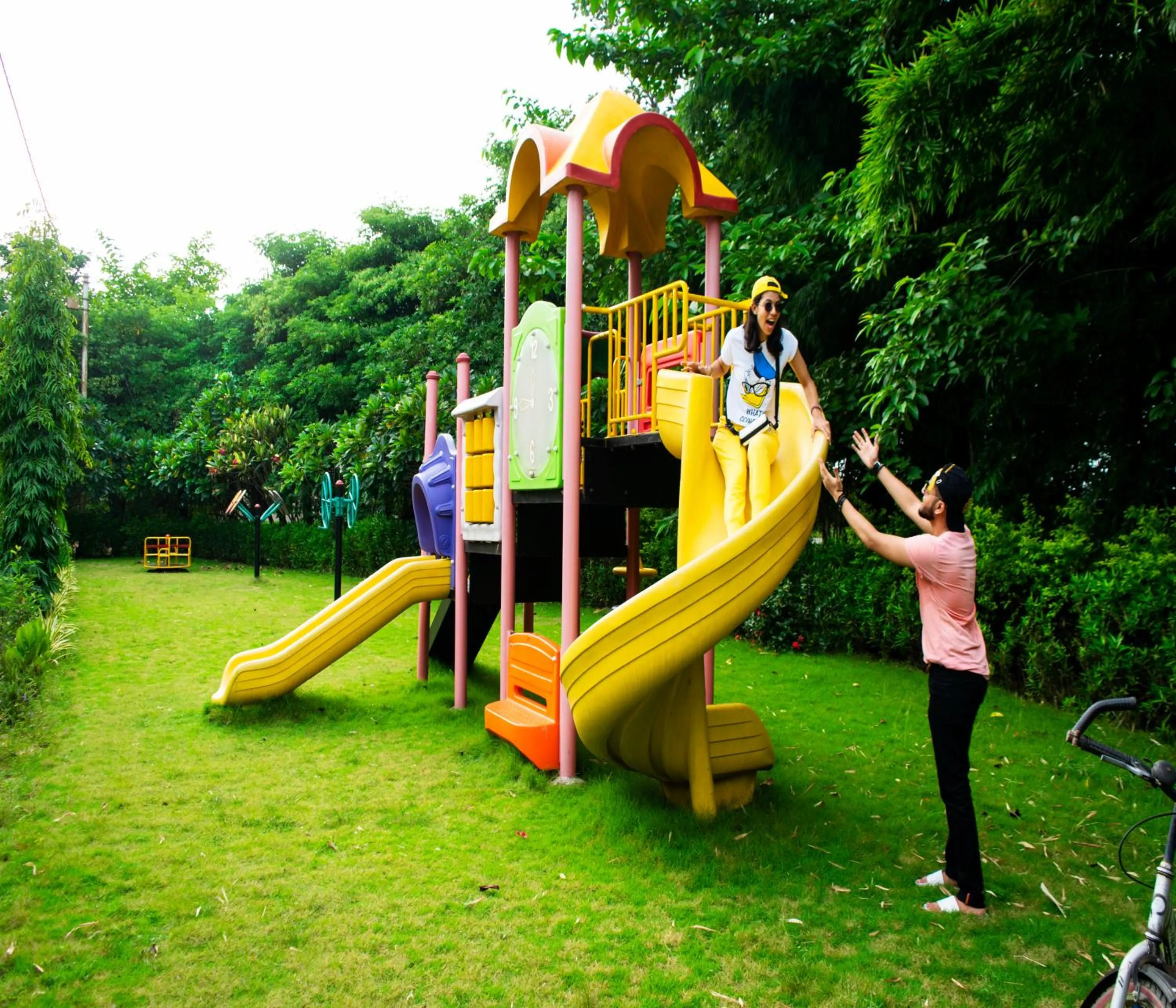 Children play ground in Olive Resort & Villas