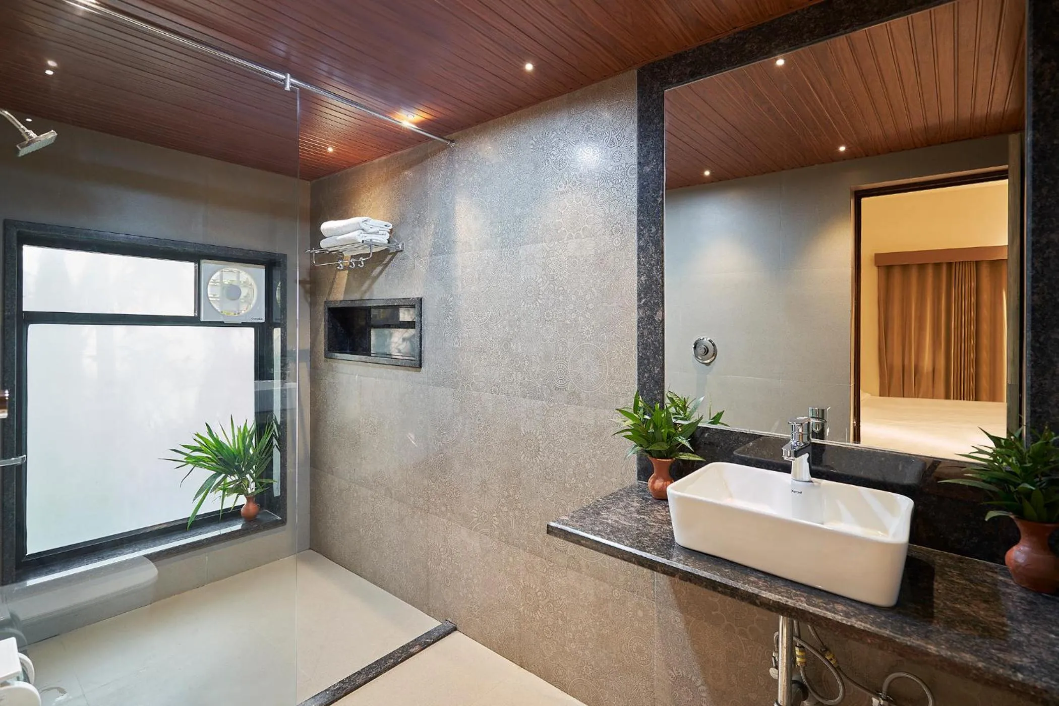 Bathroom in Olive Resort & Villas