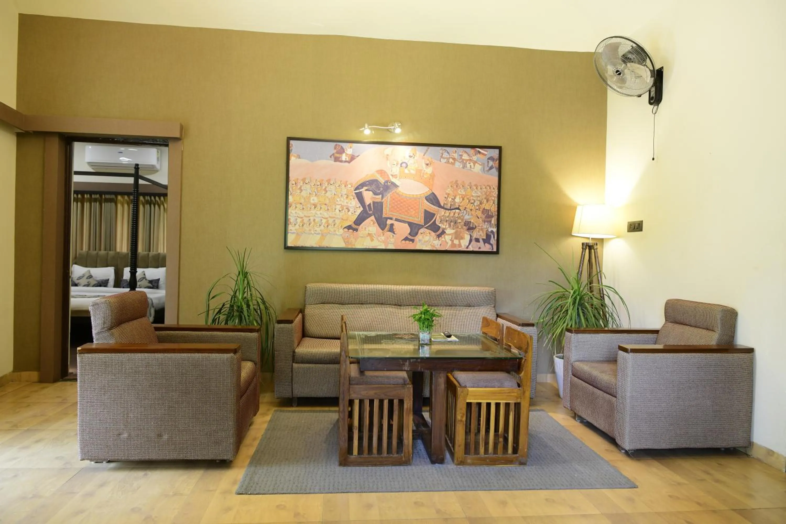 Living room in Olive Resort & Villas