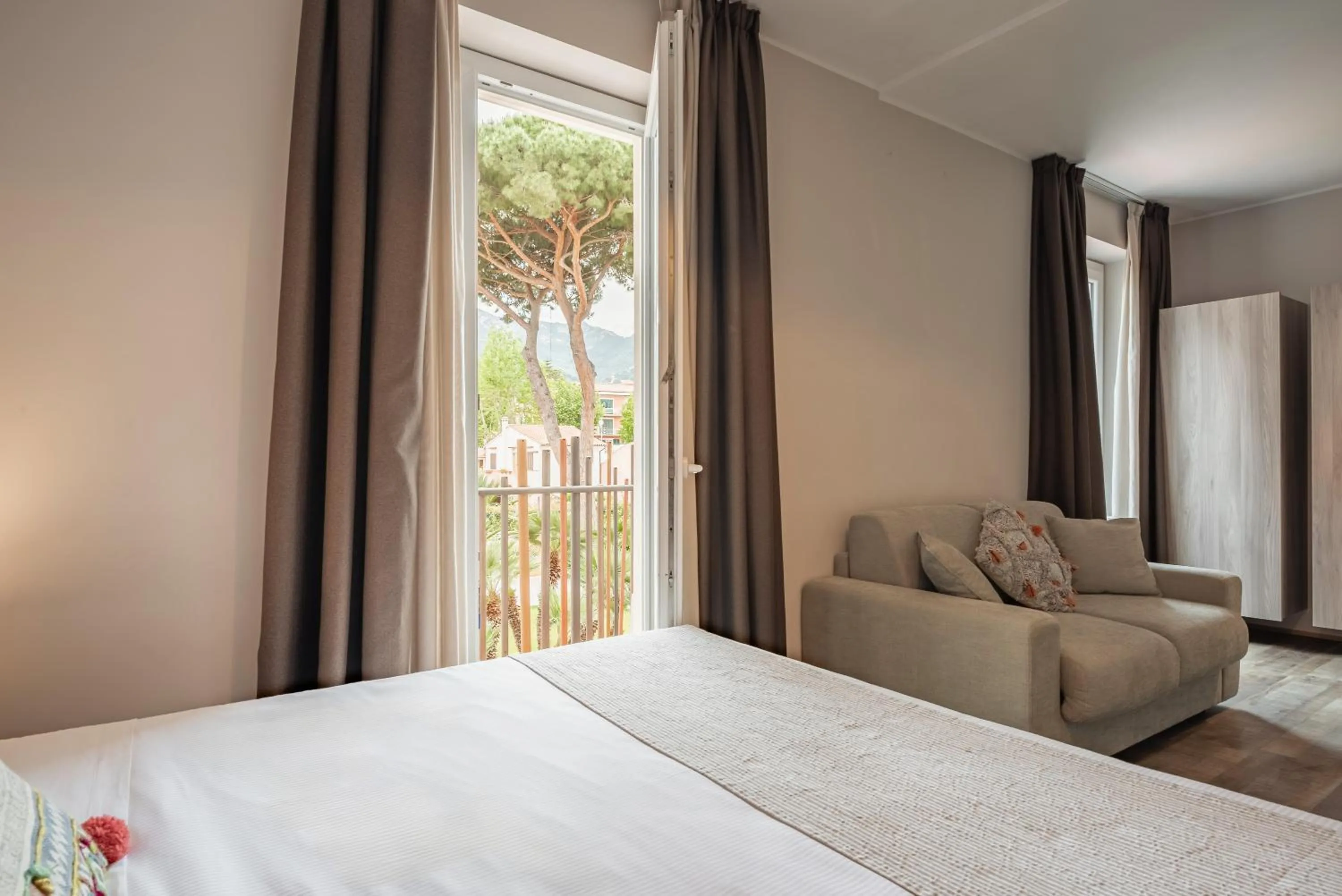 Bed in Marina Garden Hotel