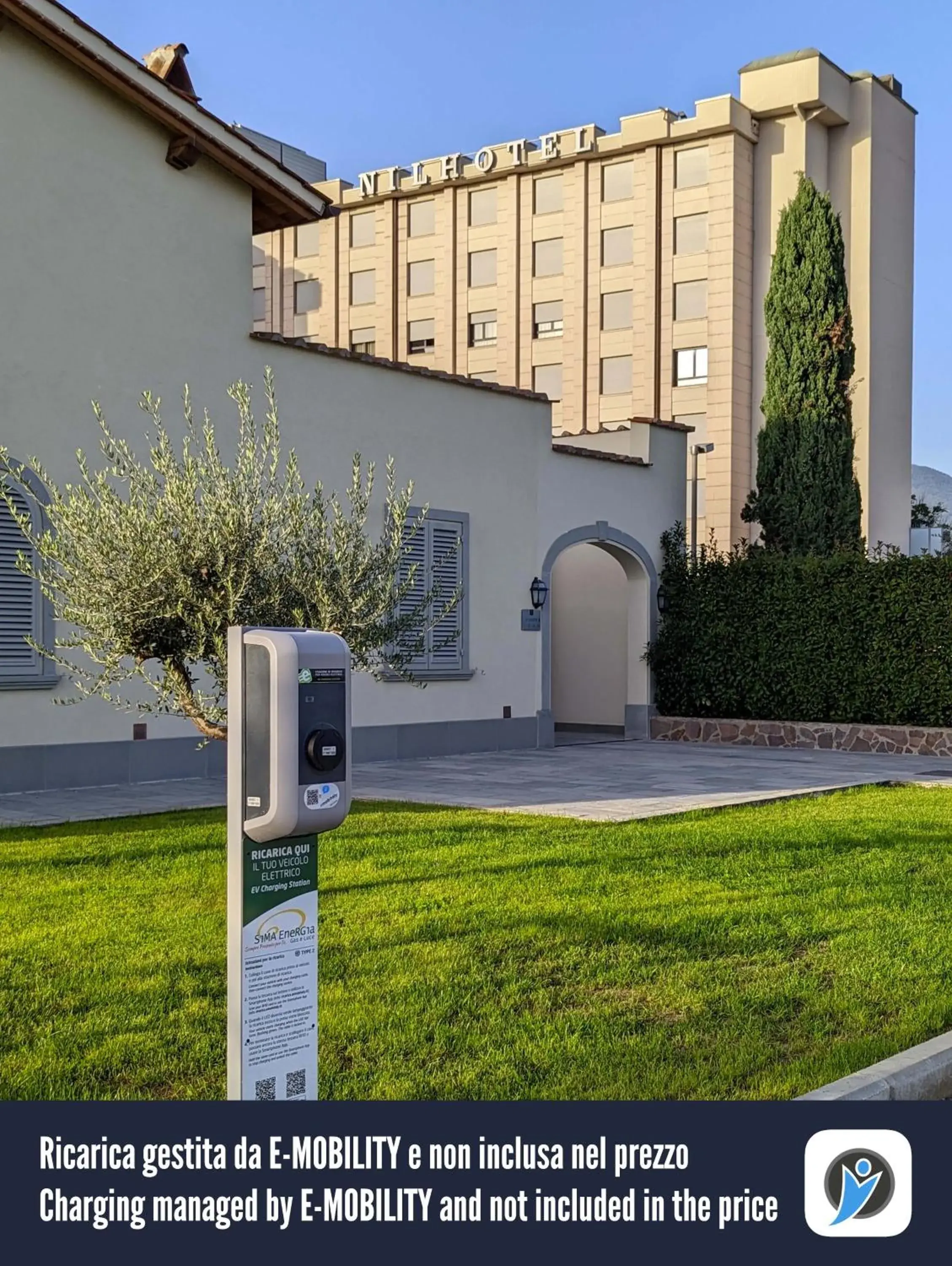 Property building in NilHotel Florence Property building in NilHotel Florence