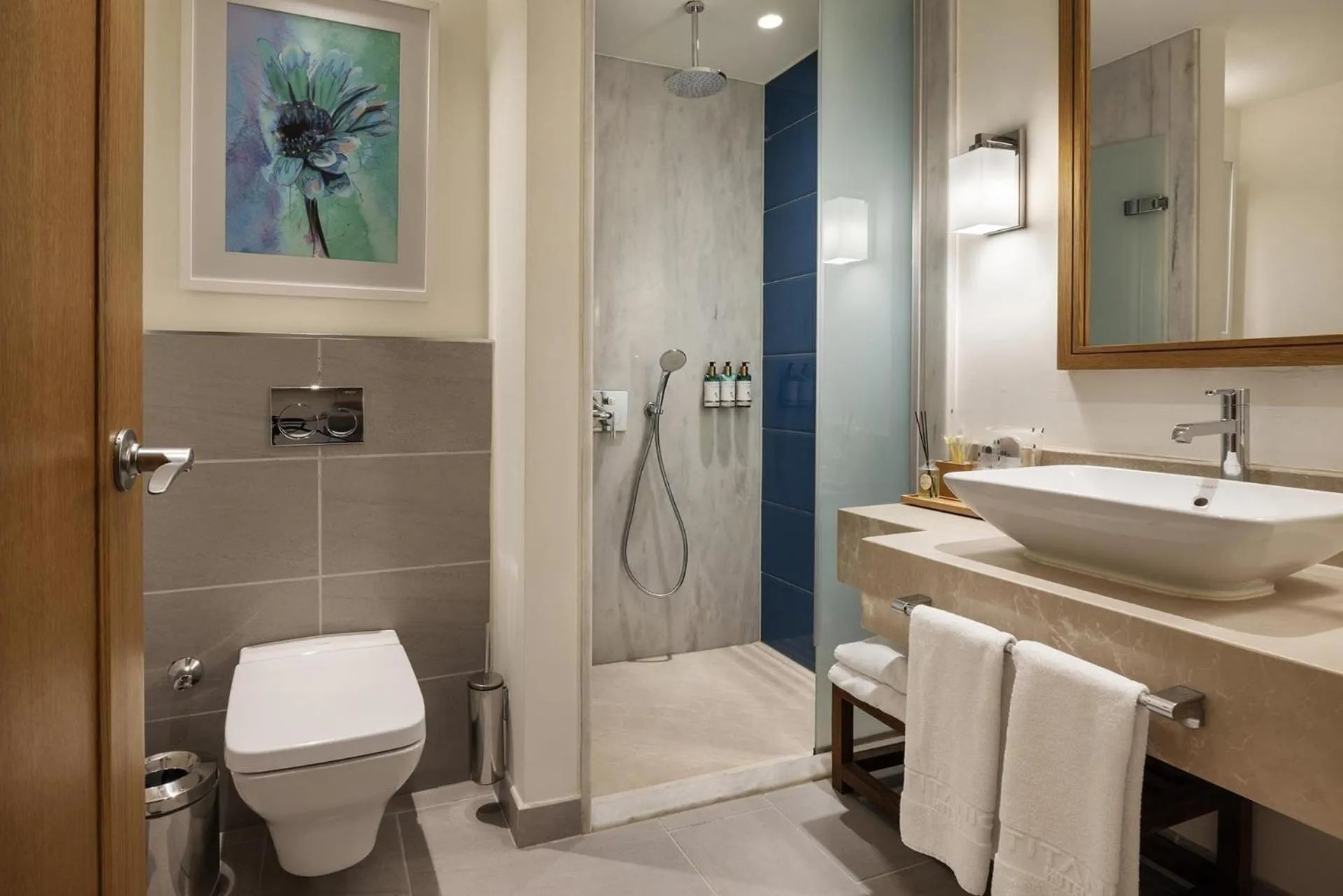 Shower in Titanic Luxury Collection Bodrum