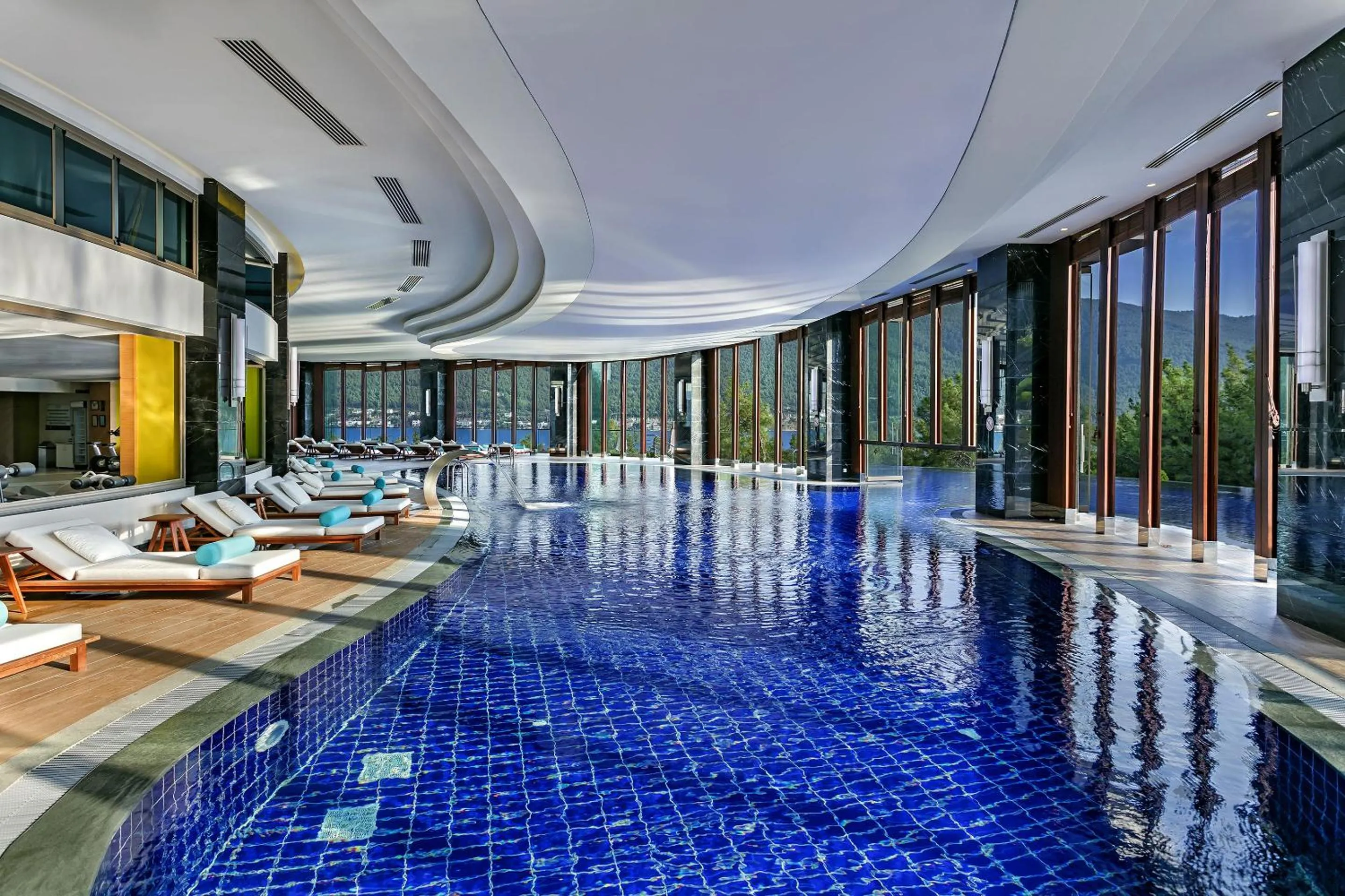 Swimming pool in Titanic Luxury Collection Bodrum