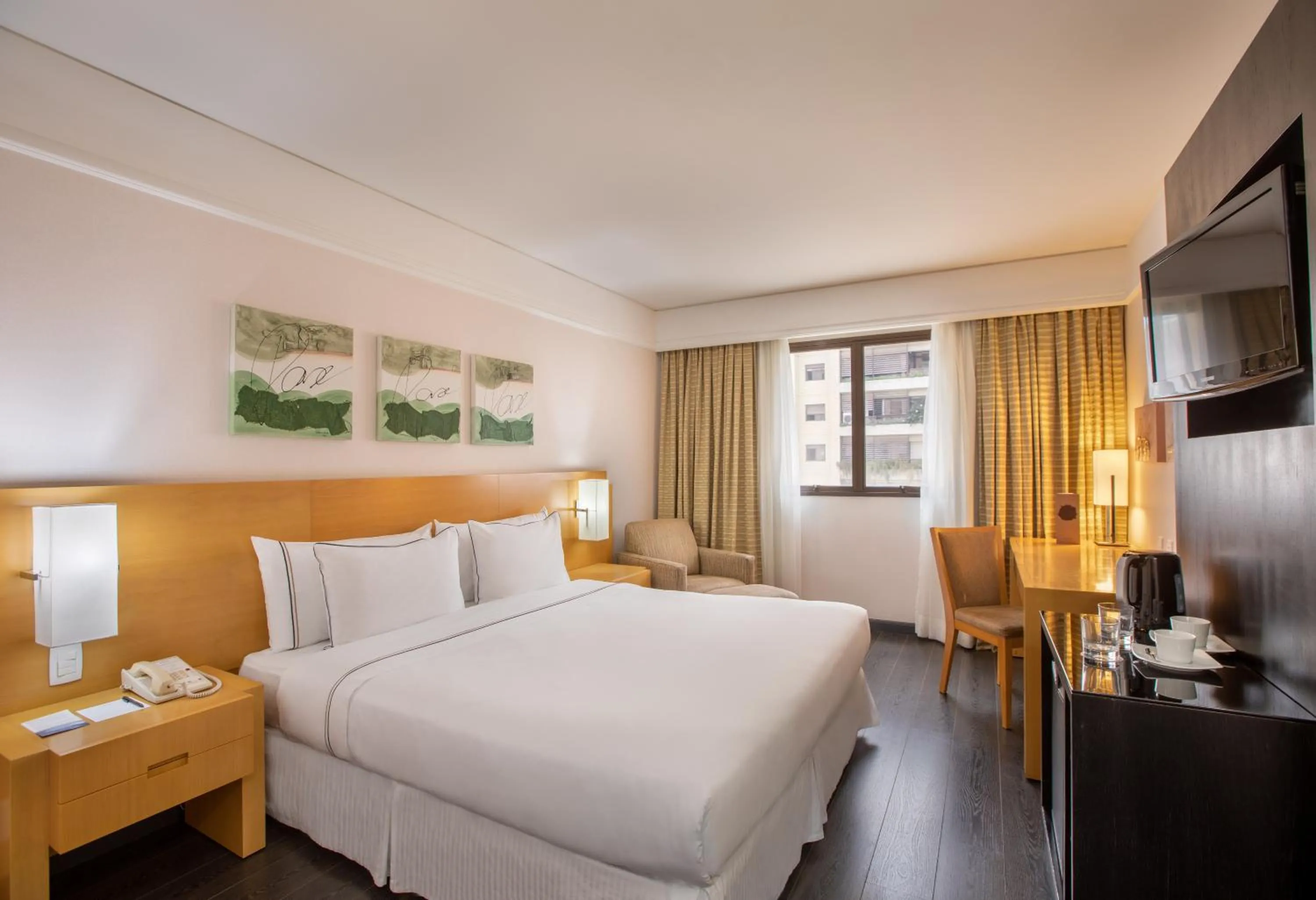 Bed in Meliá Campinas