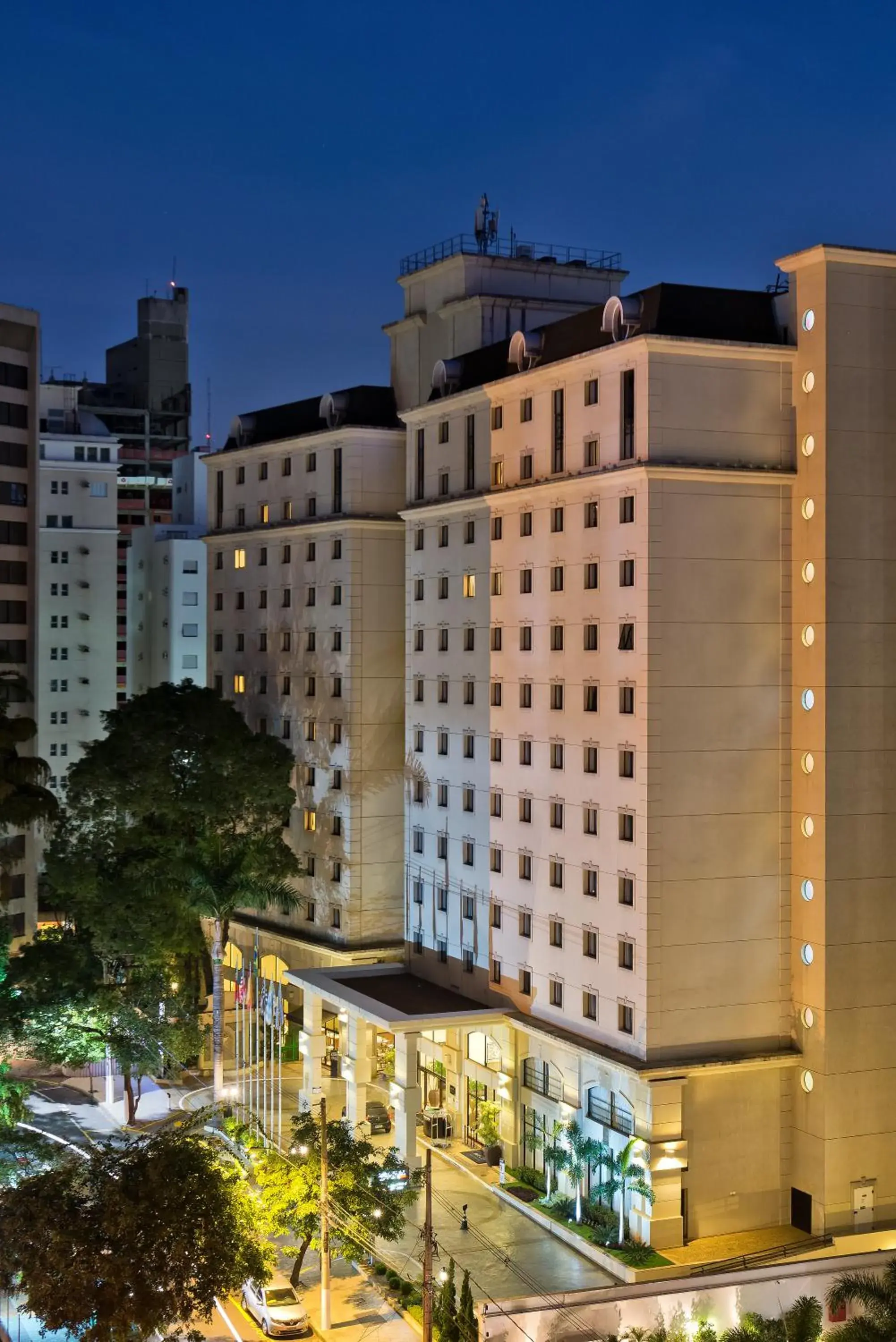 Property building in Meliá Campinas Property building in Meliá Campinas