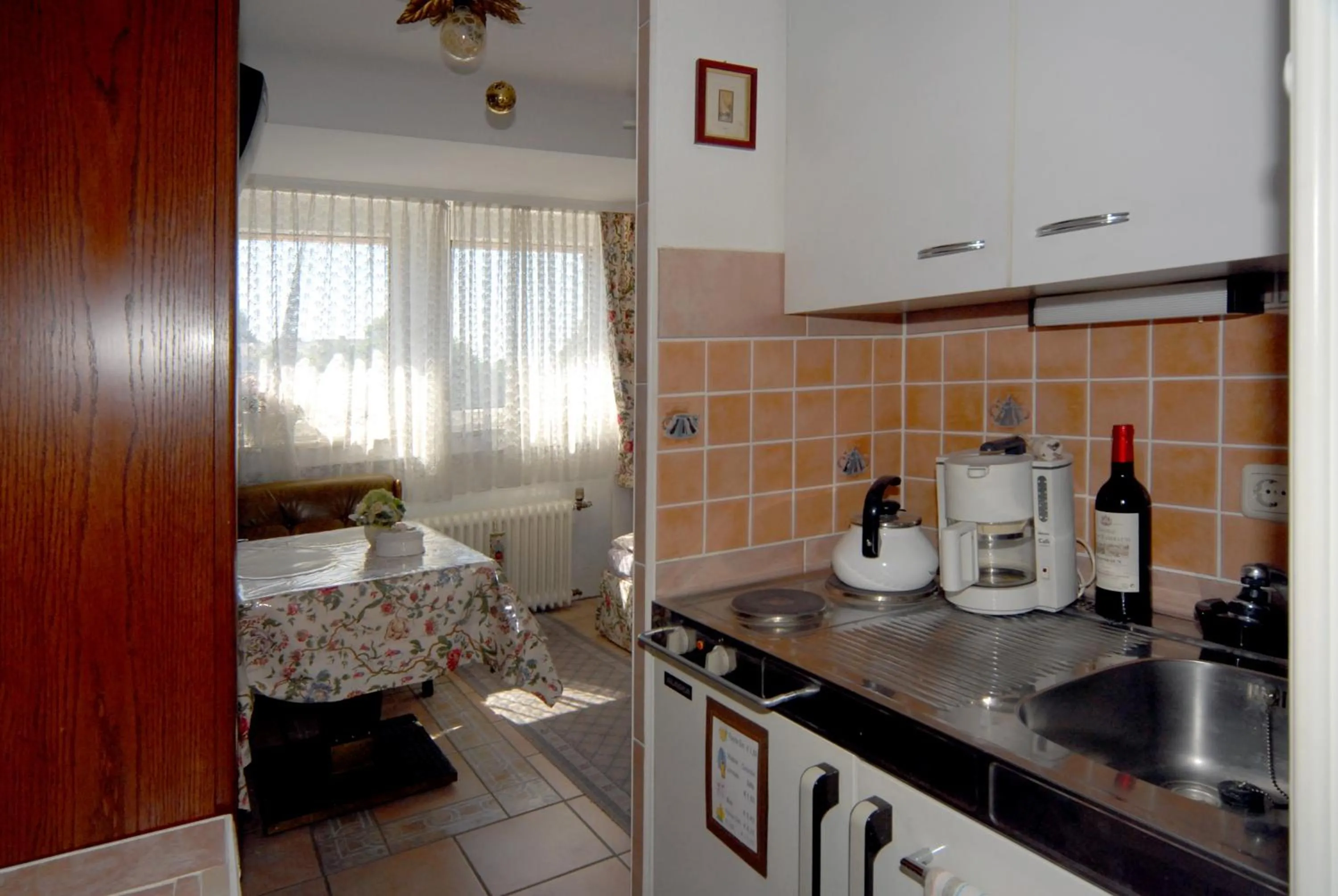 Kitchen or kitchenette in Haus Wessel