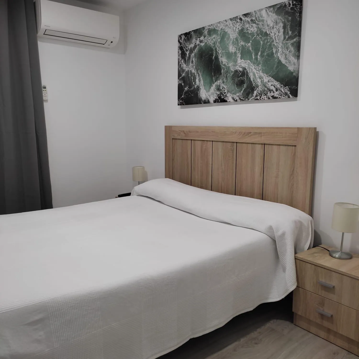 Bed in Hostal Castilla