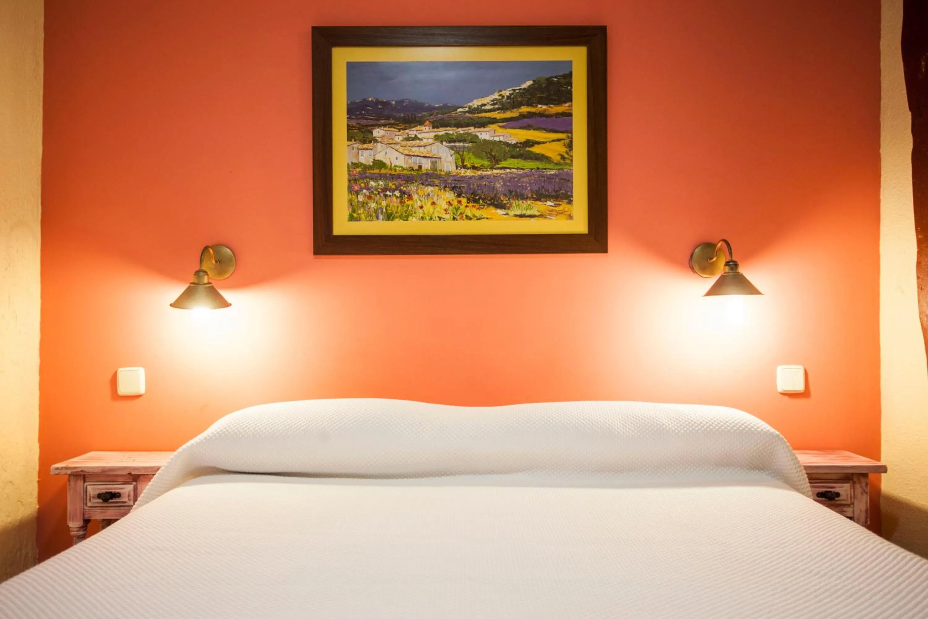 Bed in Hostal Castilla