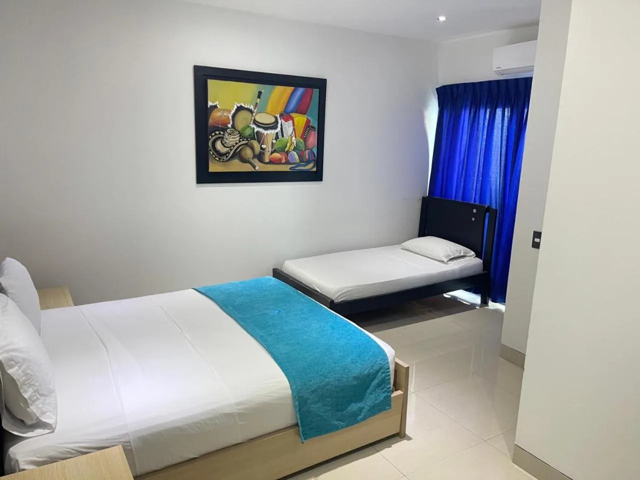 Bed in Hotel Campestre El Cisne