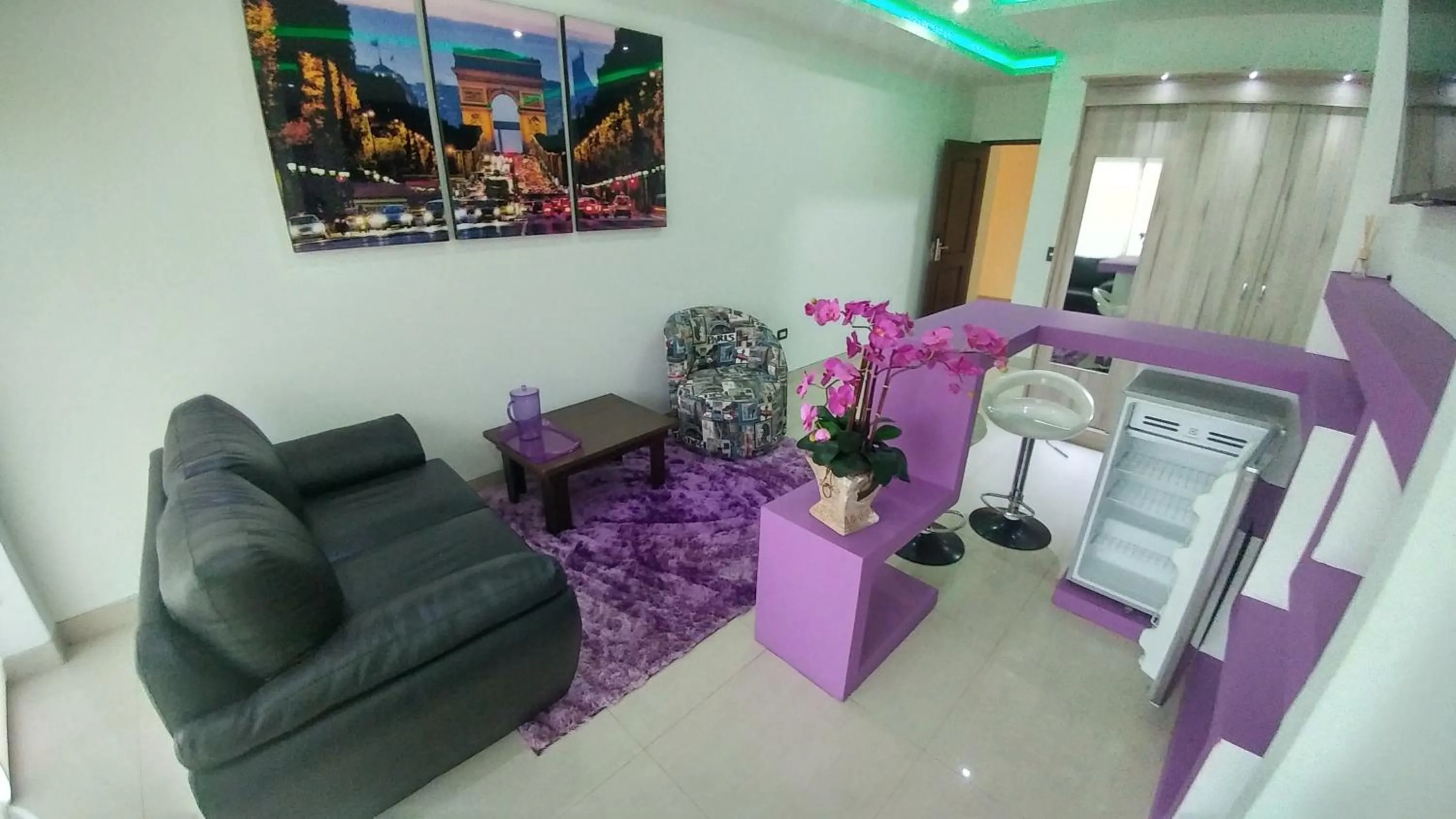 Living room in Hotel Campestre El Cisne