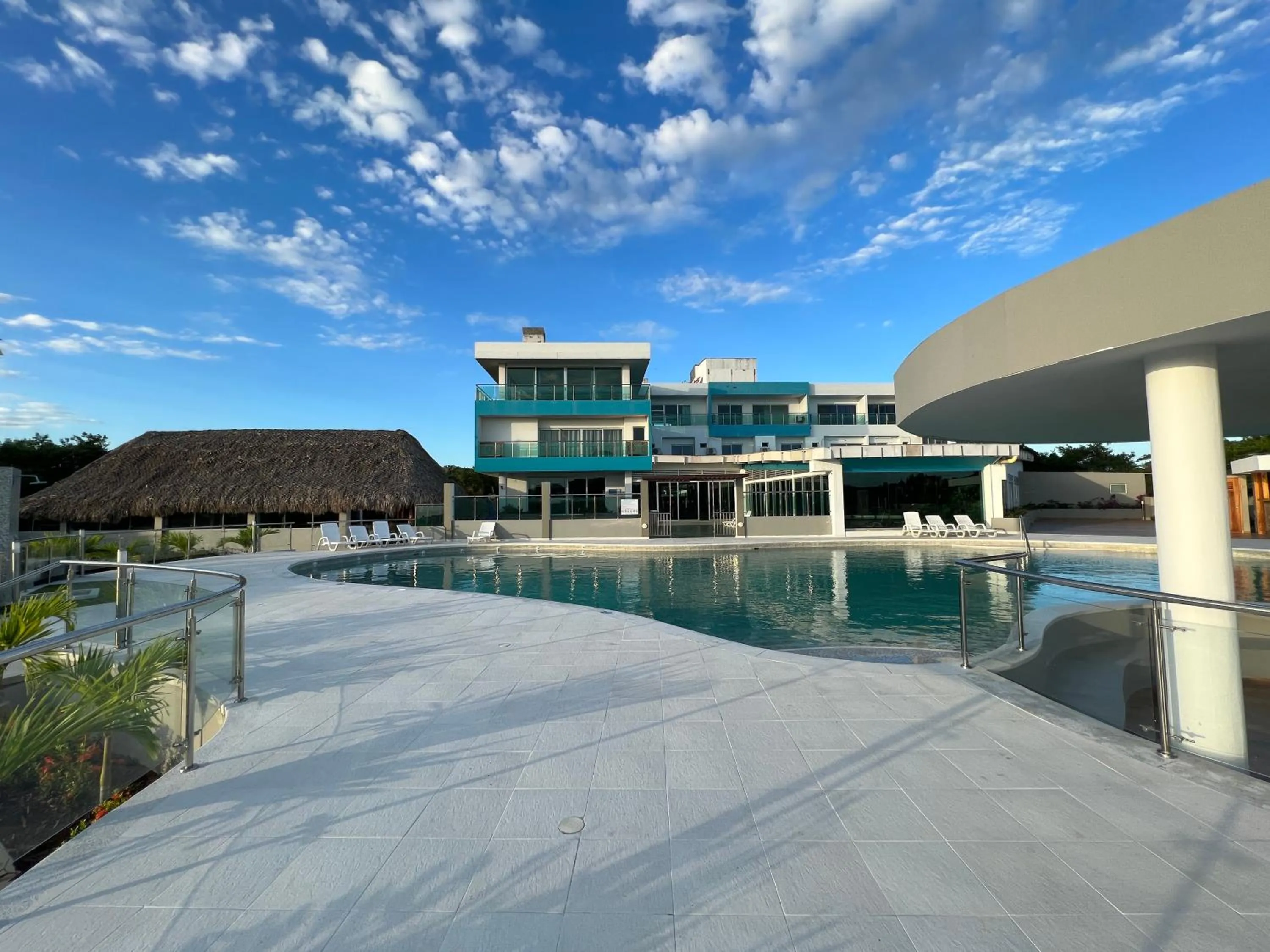 Swimming pool in Hotel Campestre El Cisne