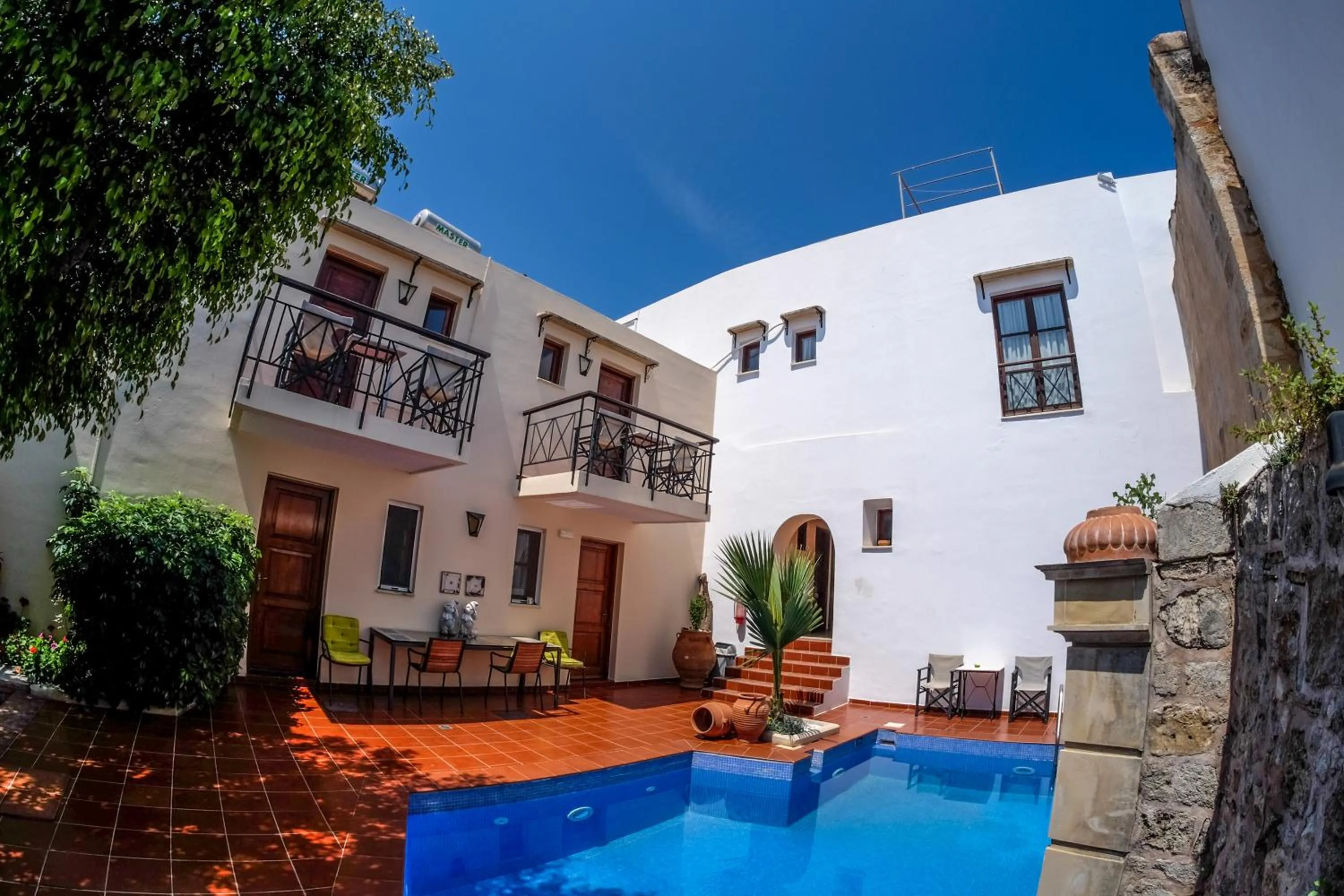 Swimming pool in Calergi Residence - Holidays in Crete