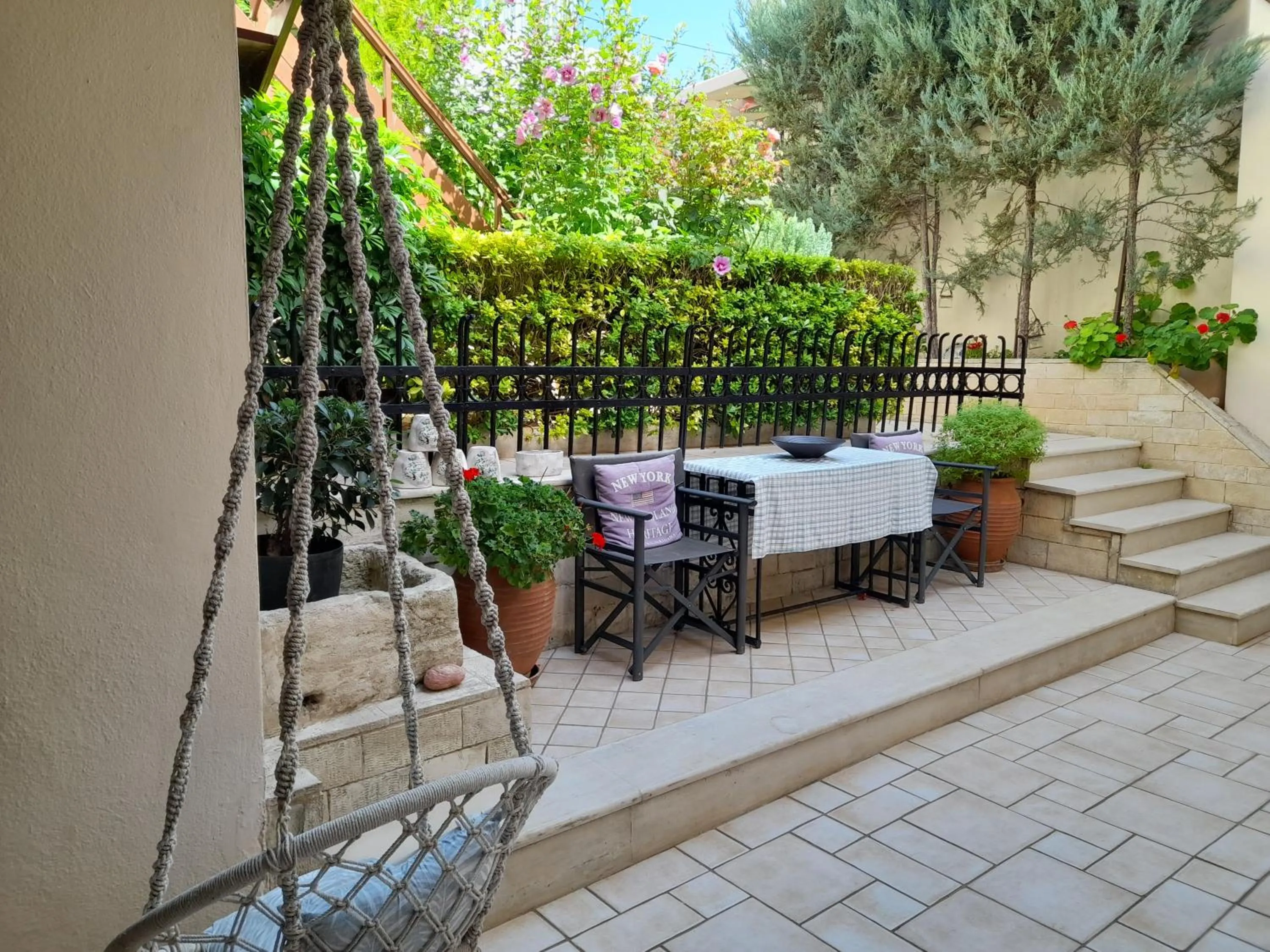 Patio in Calergi Residence - Holidays in Crete