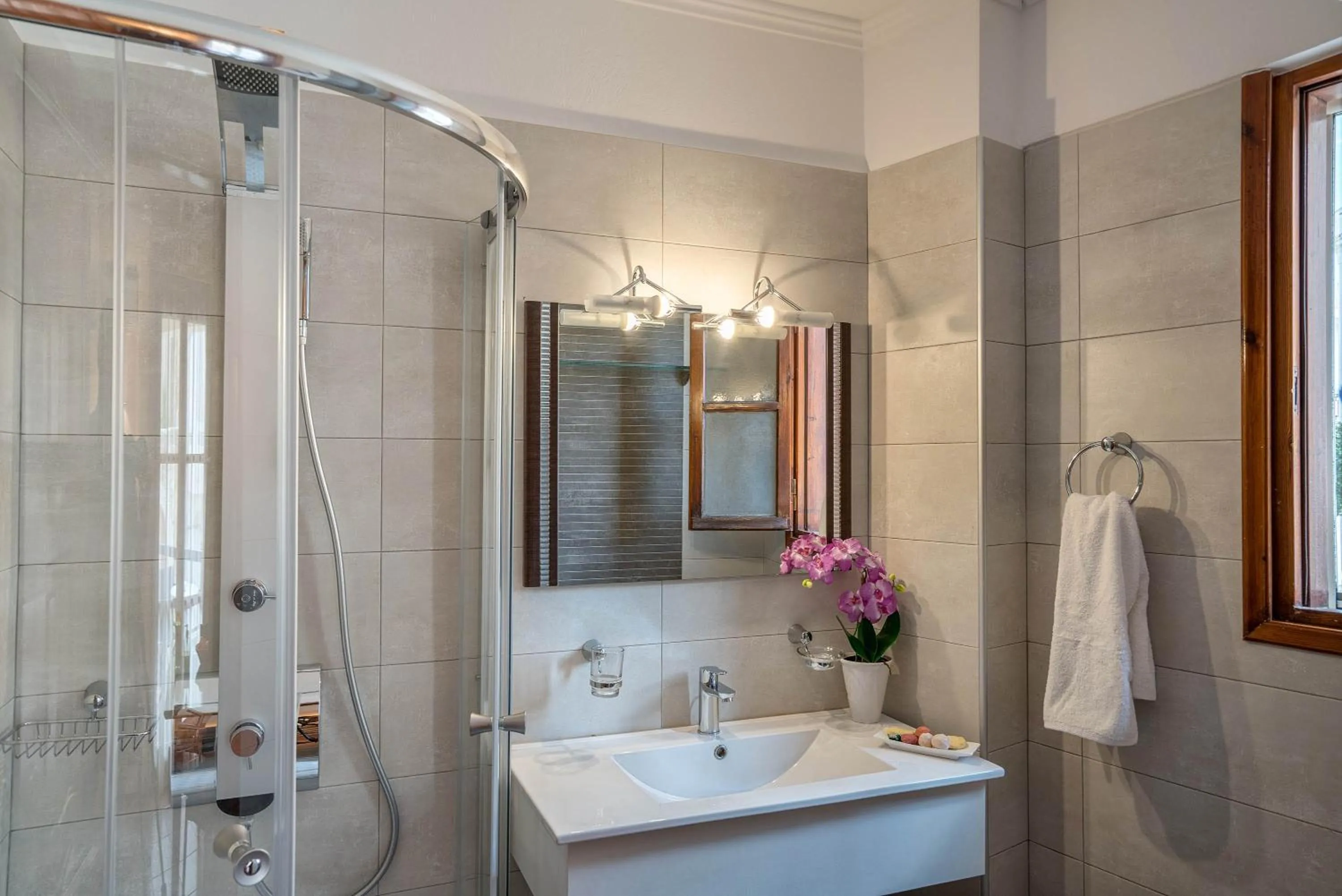 Bathroom in Calergi Residence - Holidays in Crete