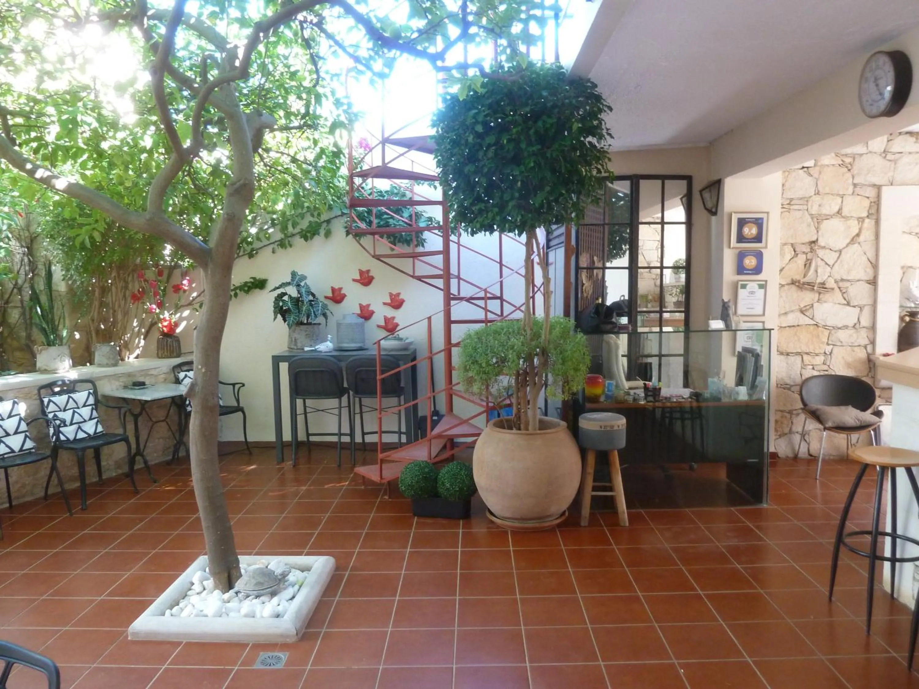 Patio in Calergi Residence - Holidays in Crete