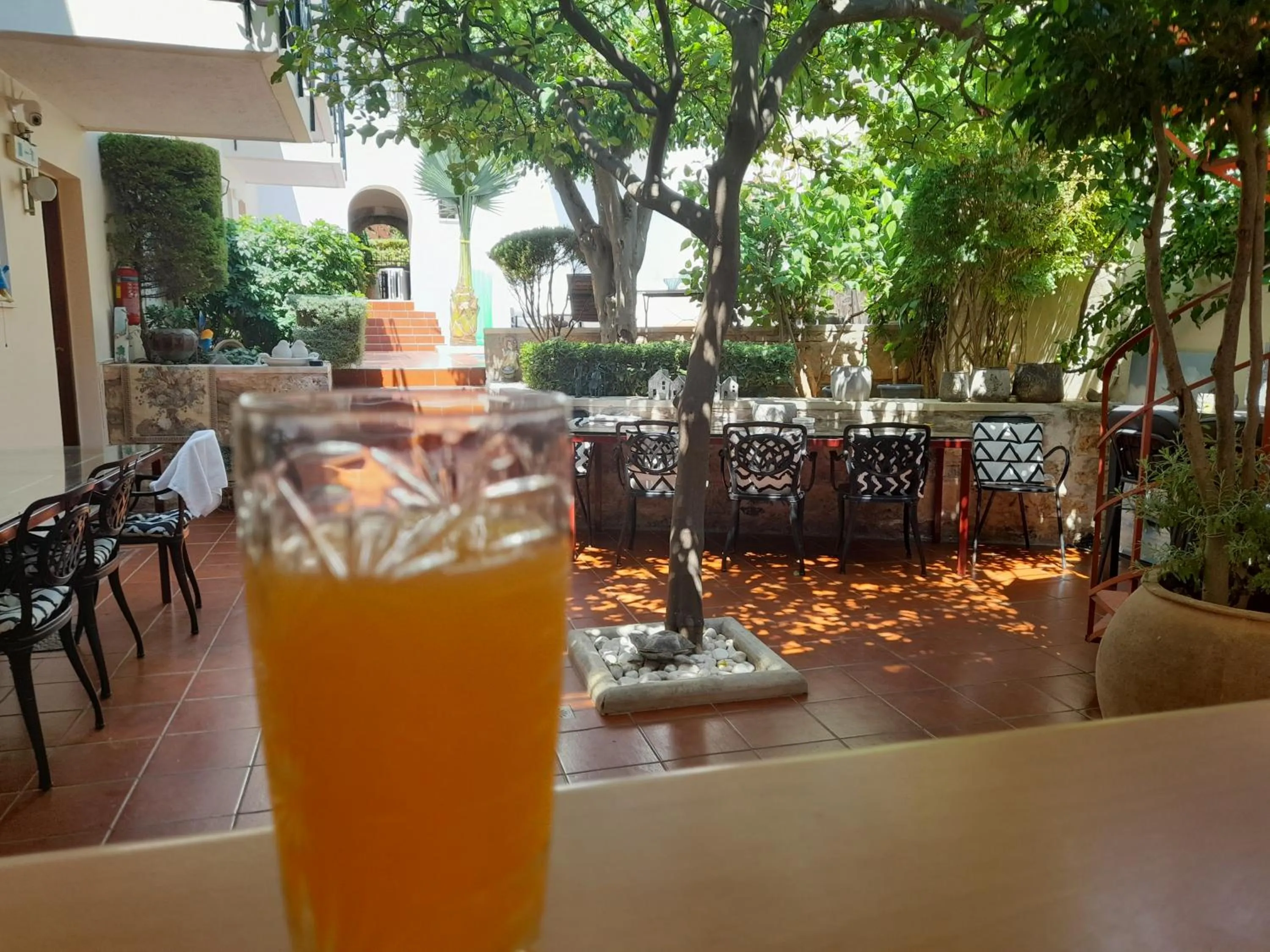 Patio in Calergi Residence - Holidays in Crete