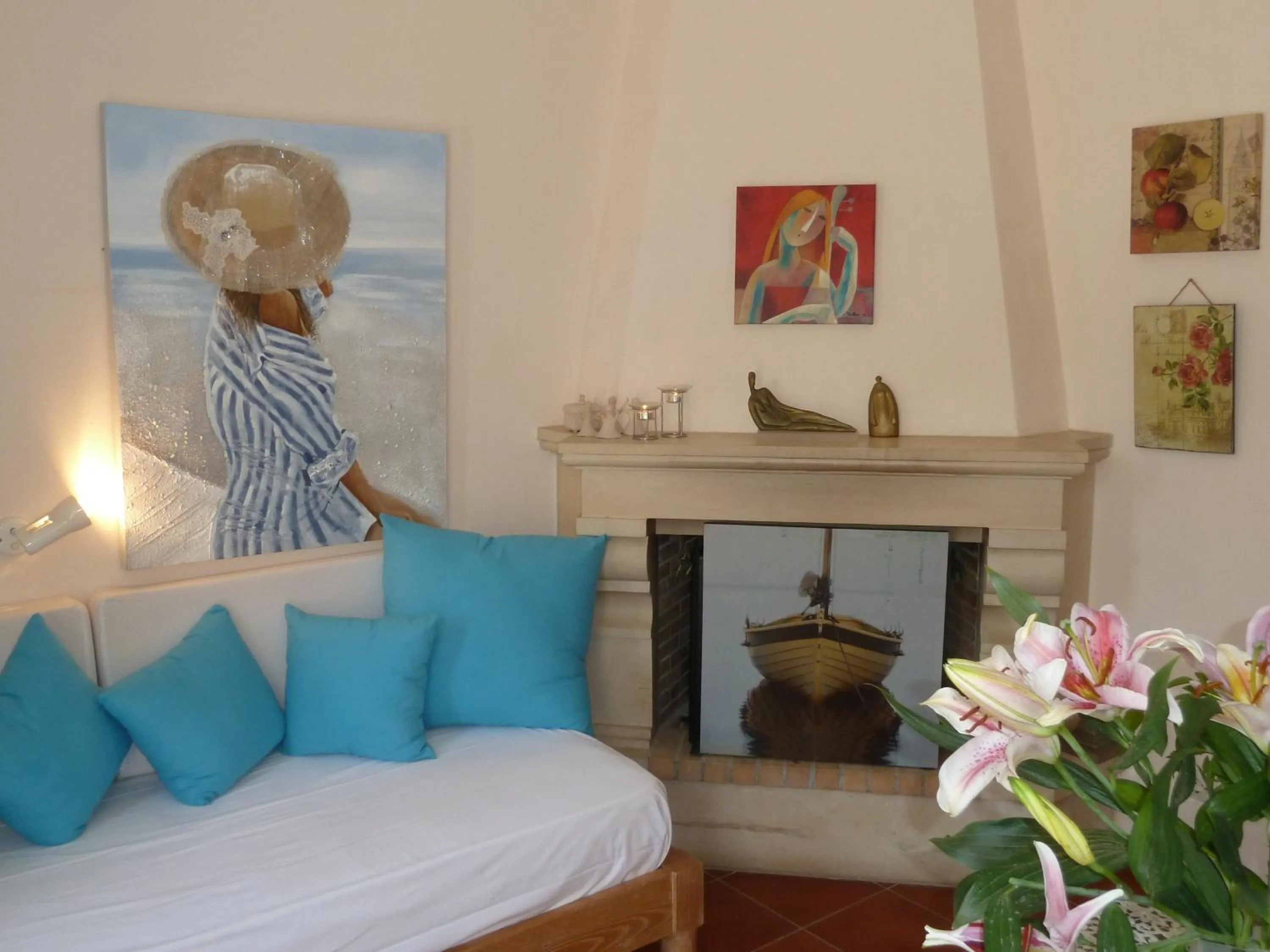 Living room in Calergi Residence - Holidays in Crete