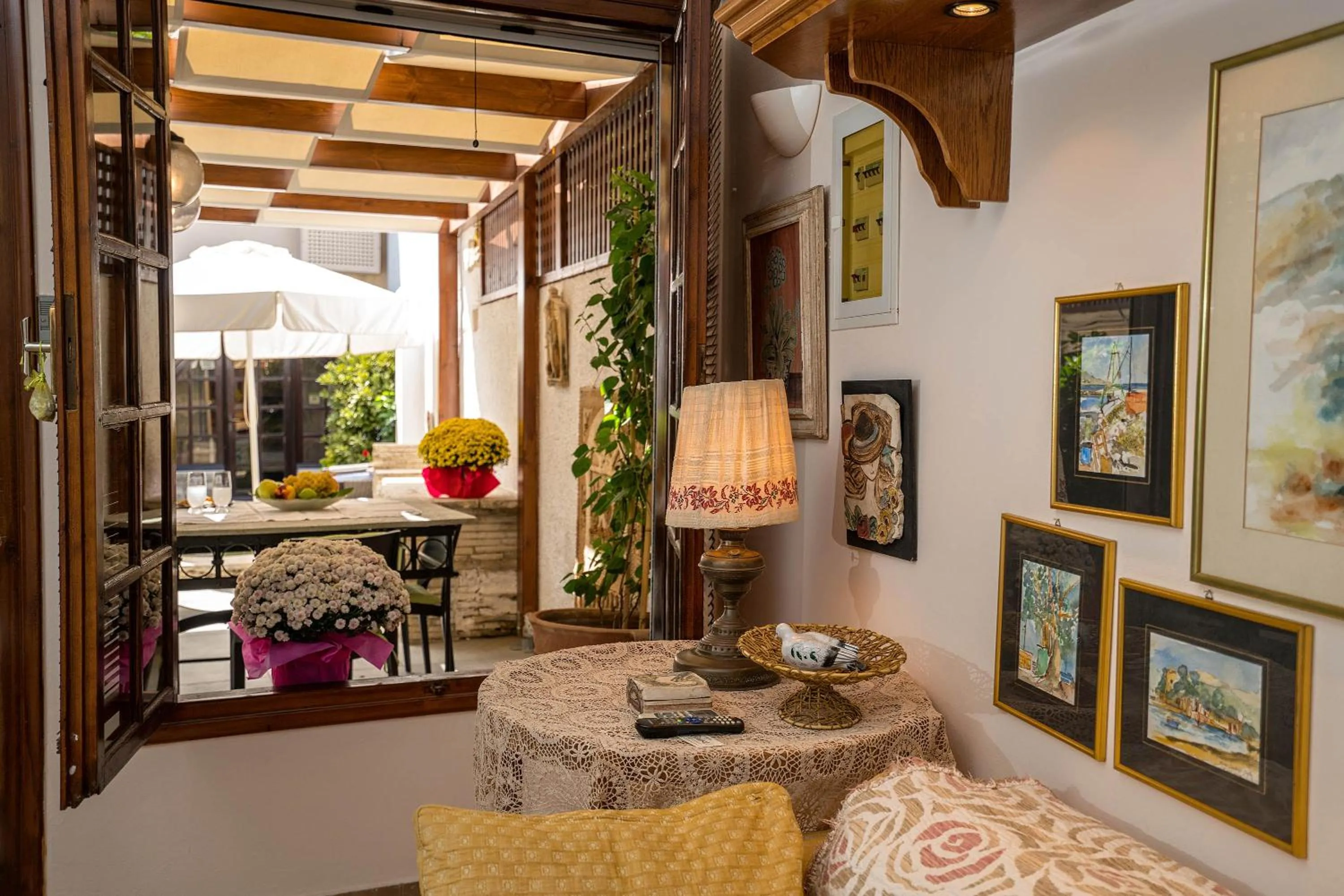 Patio in Calergi Residence - Holidays in Crete