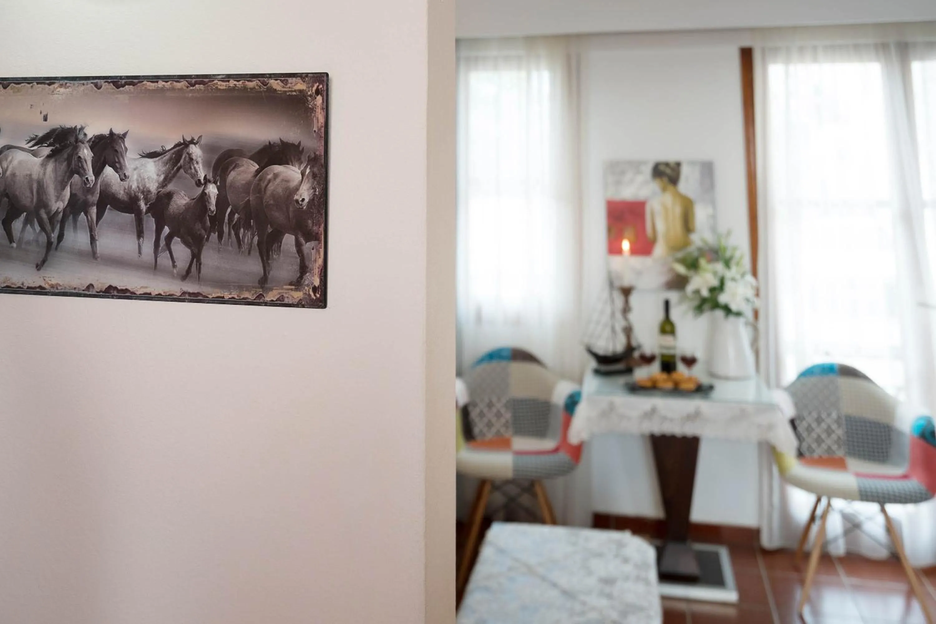 Seating area in Calergi Residence - Holidays in Crete