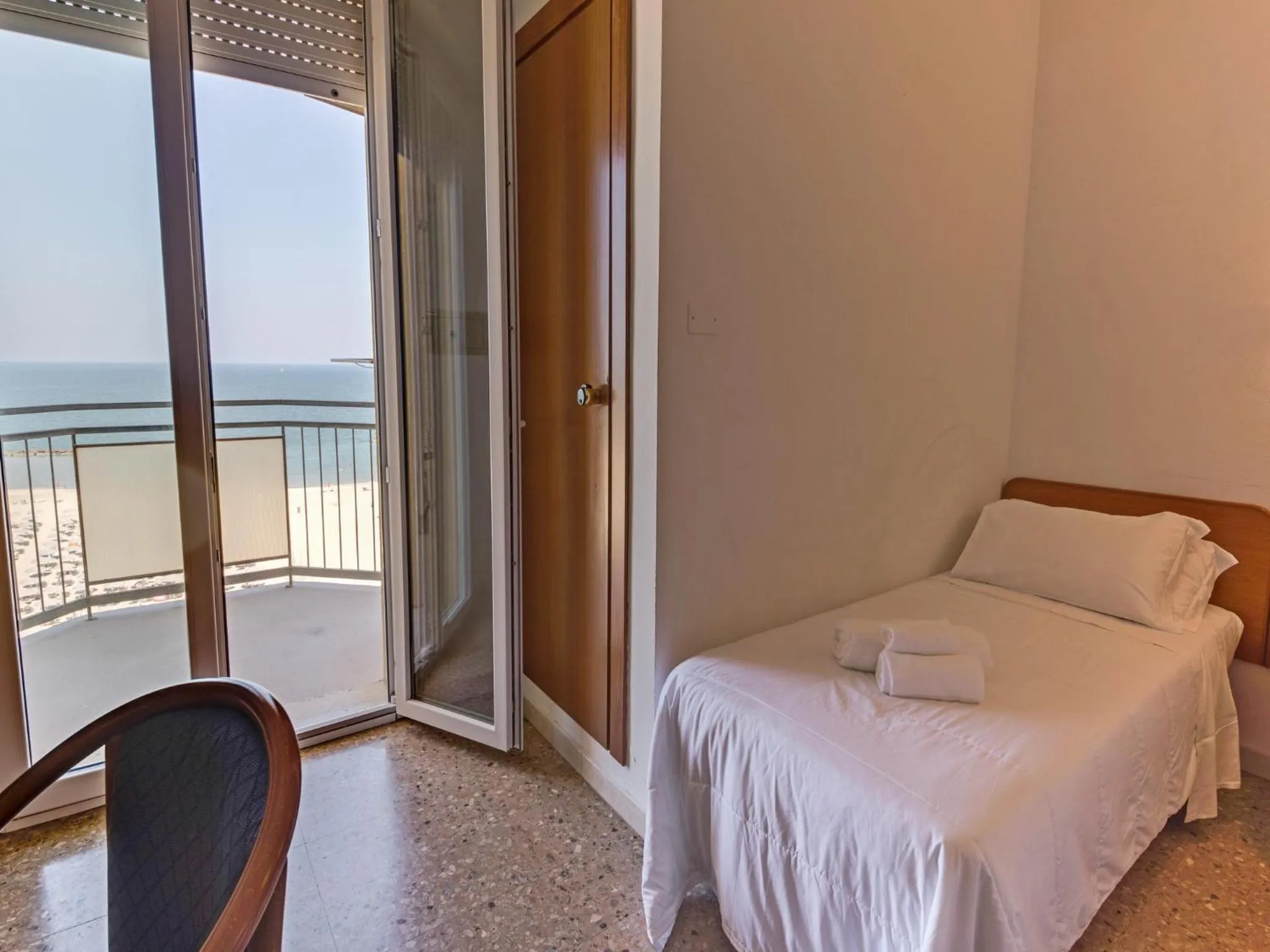 Balcony/Terrace, Sea View in Hotel Adler