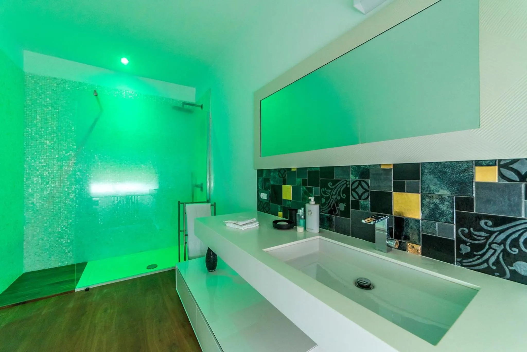 Bathroom in B&B Gocciaverde