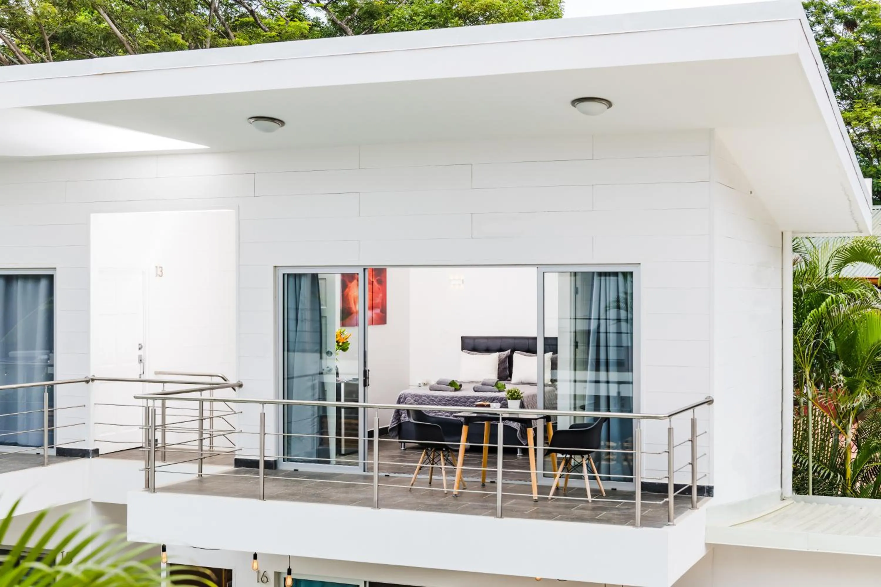 Patio in In the Shade Hotel - Coworking - 300Mbit - Adults Only