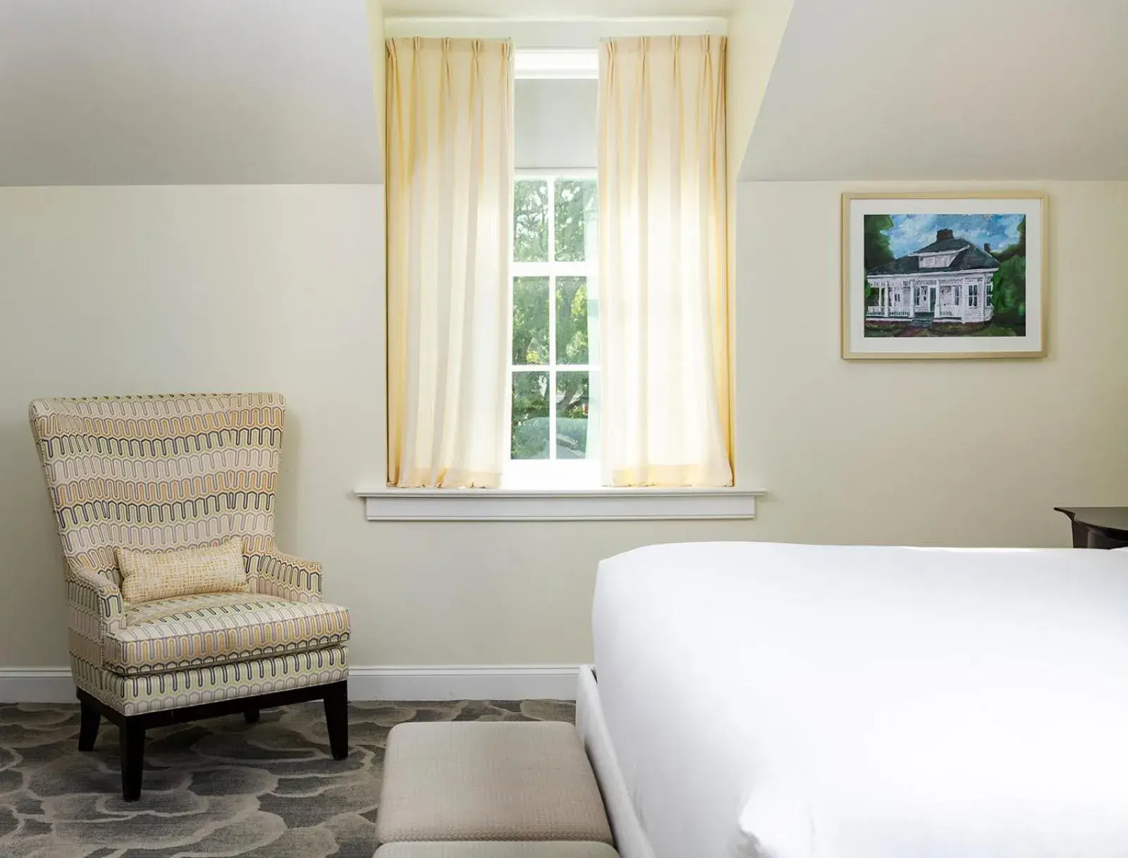 View (from property/room), Bed in The Mayton View (from property/room), Bed in The Mayton
