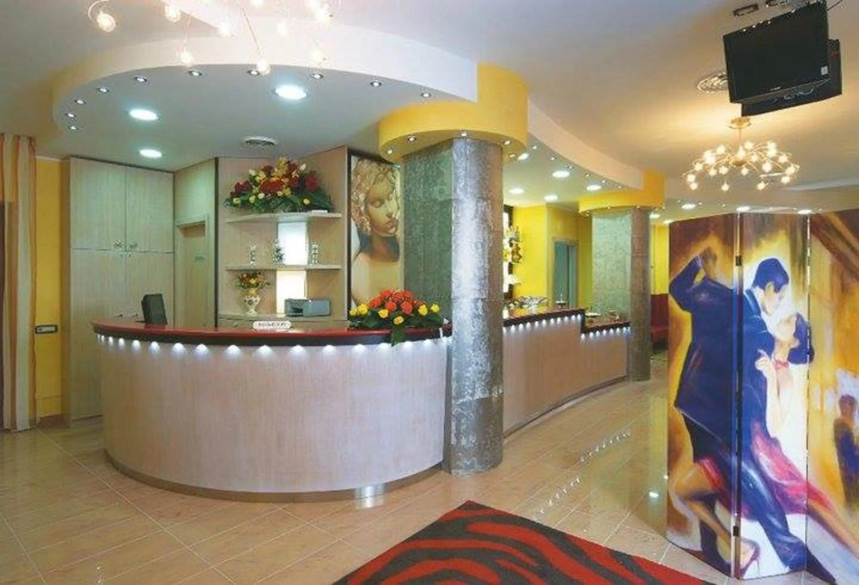 Lobby or reception in Hotel Cristal Eboli