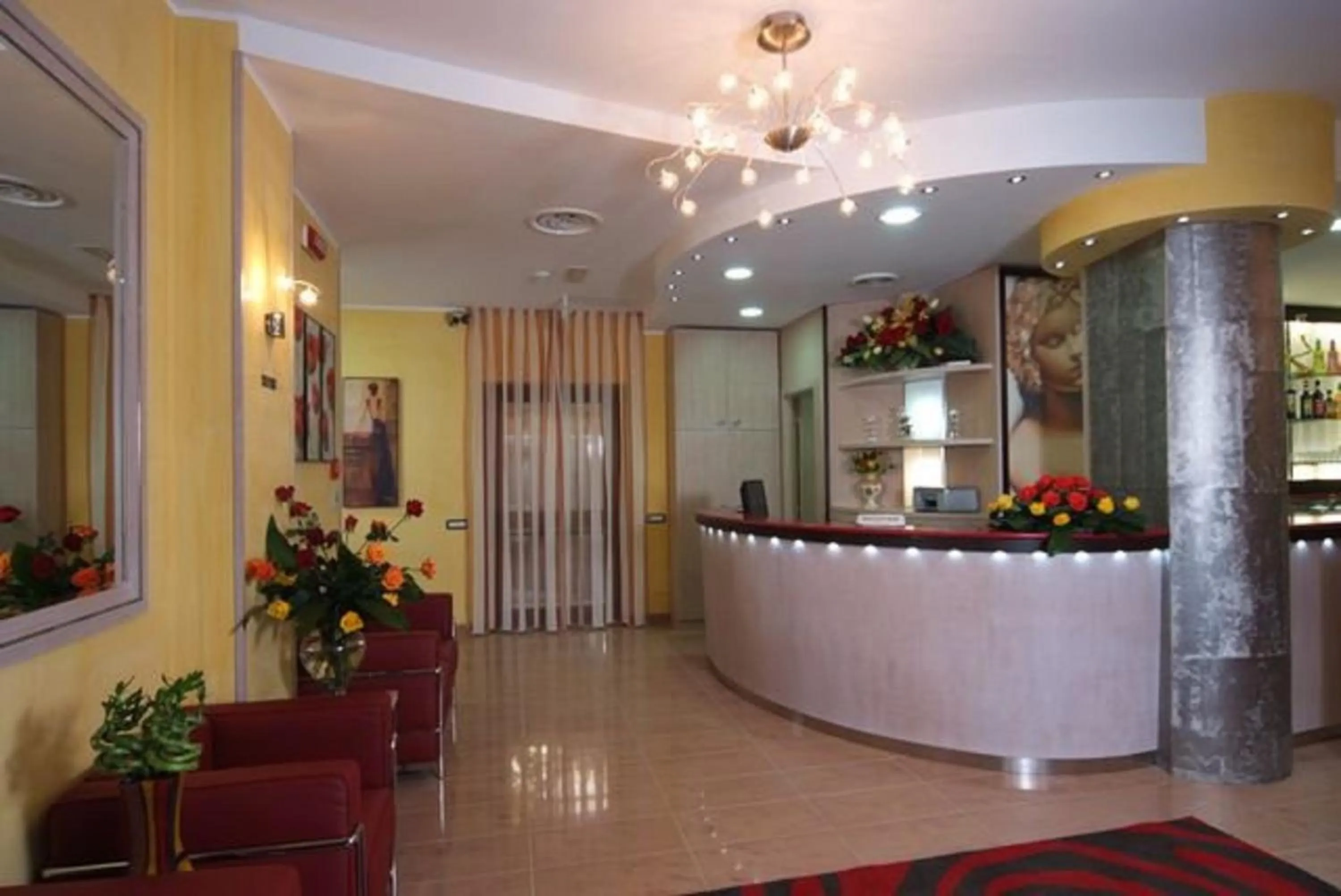 Lobby or reception in Hotel Cristal Eboli