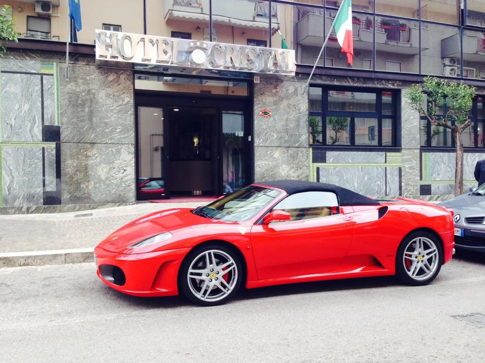 Facade/entrance in Hotel Cristal Eboli
