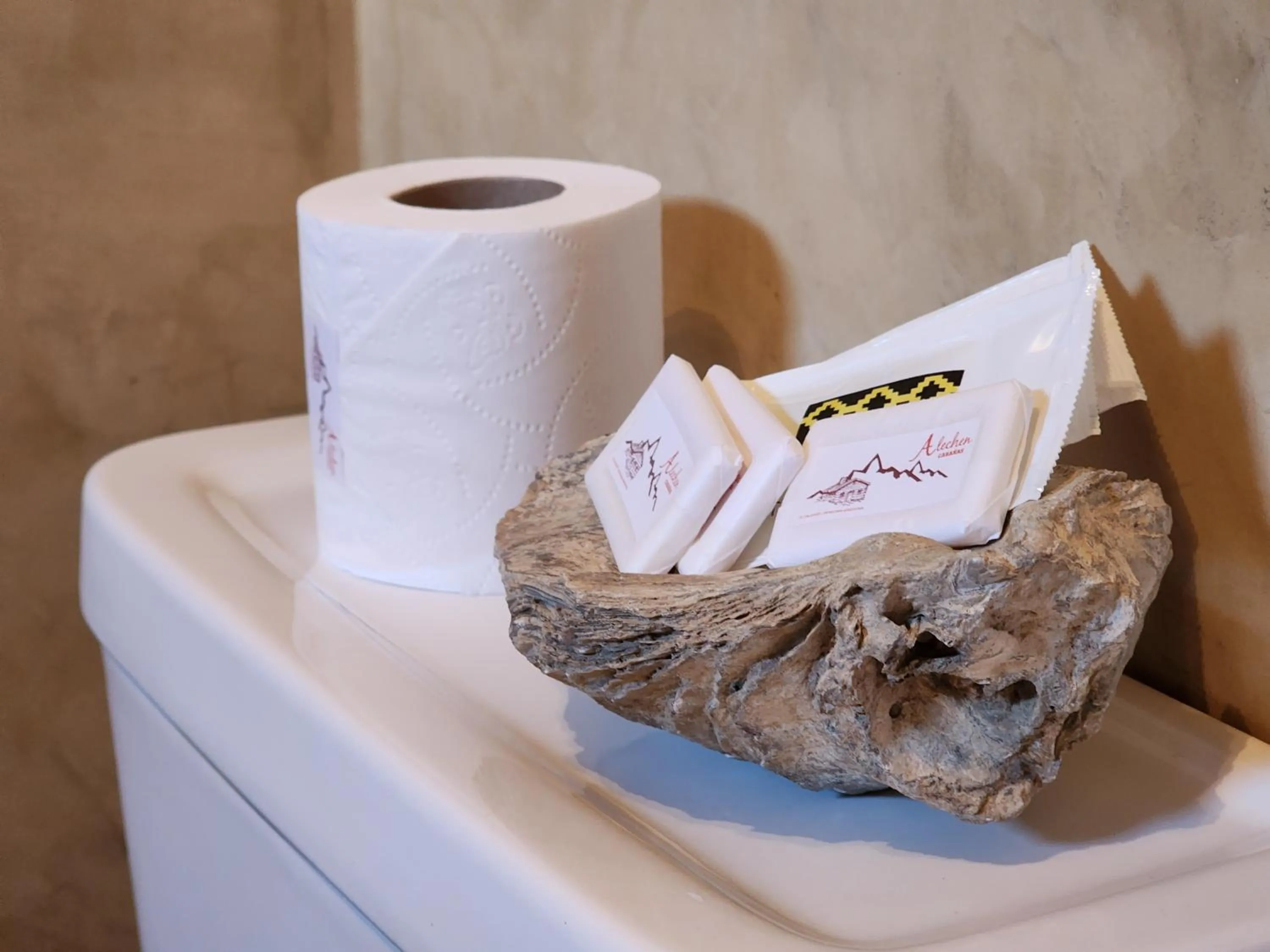 Bathroom in Cabañas Alechen