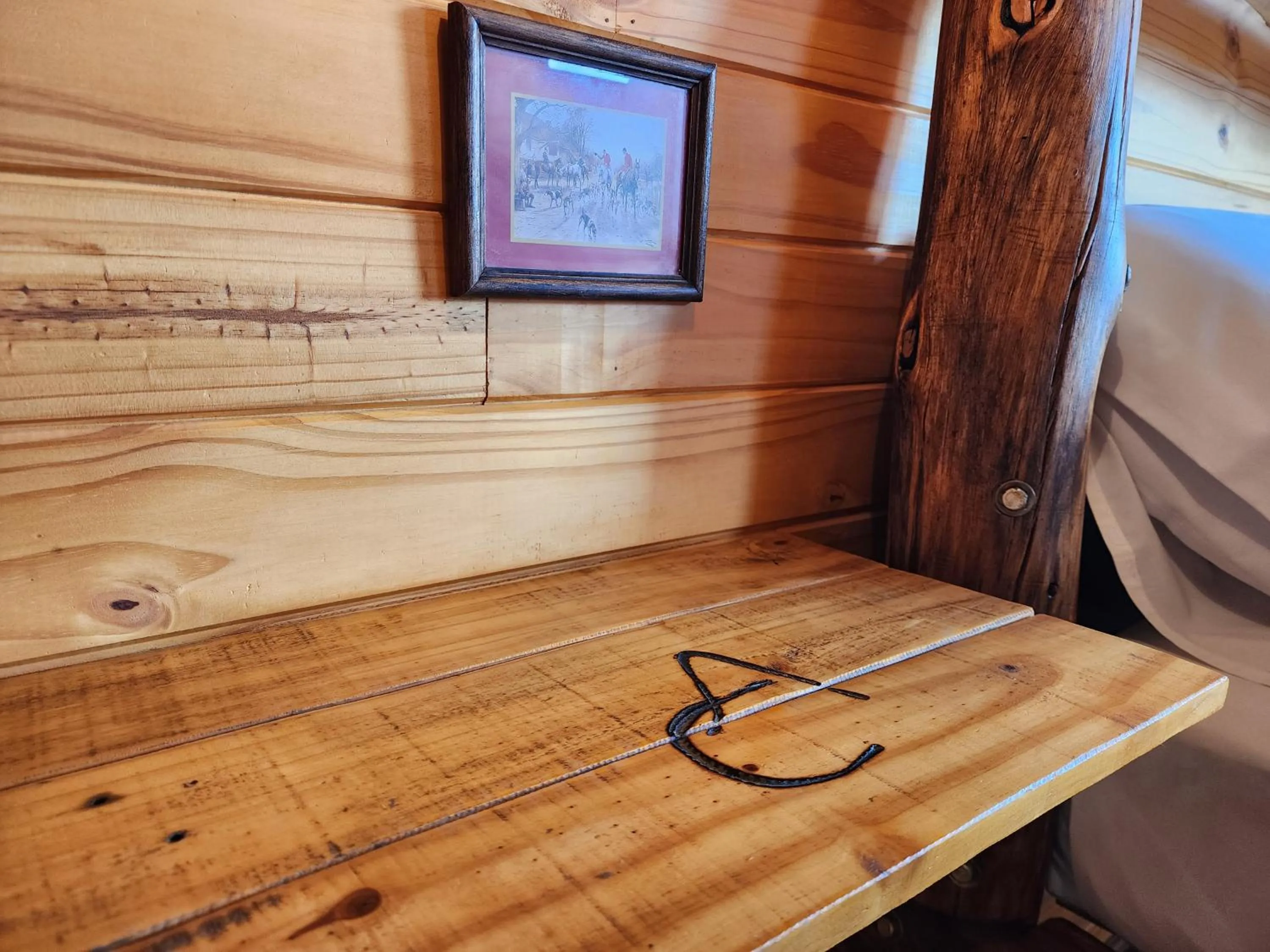 Bedroom, Bed in Cabañas Alechen