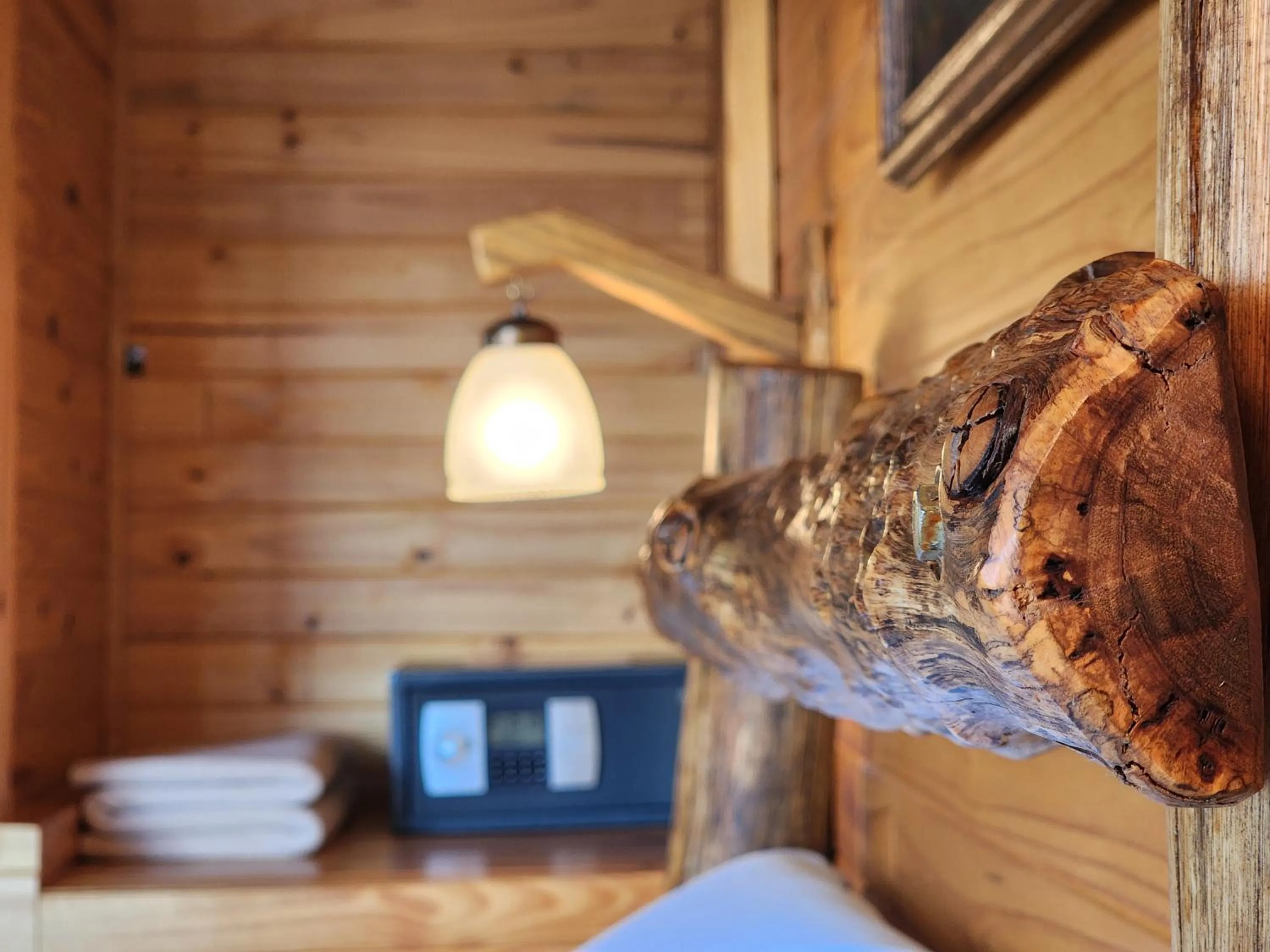 Bed in Cabañas Alechen