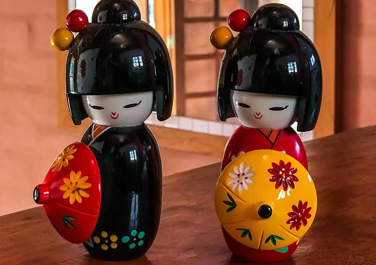 Decorative detail in Pousada Cabanas no Mundo