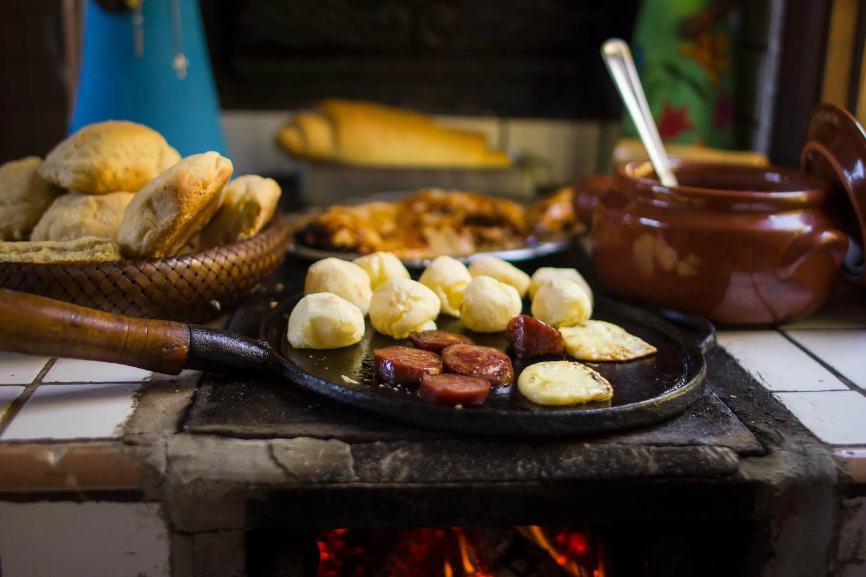 Restaurant/places to eat in Pousada Cabanas no Mundo