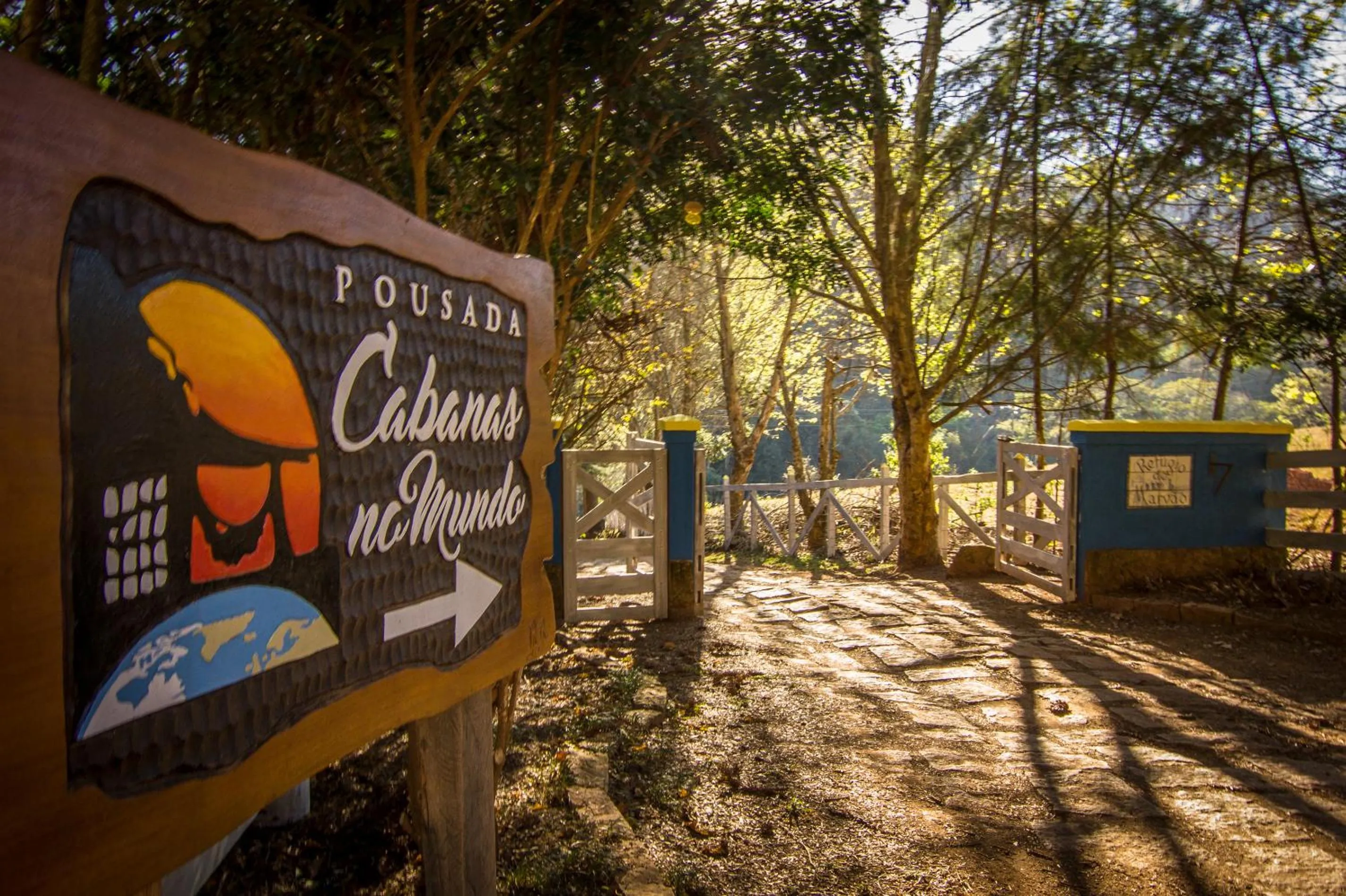 Facade/entrance in Pousada Cabanas no Mundo