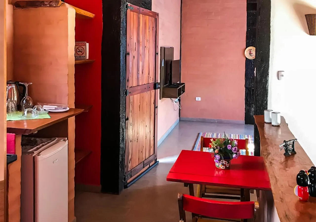 Decorative detail in Pousada Cabanas no Mundo