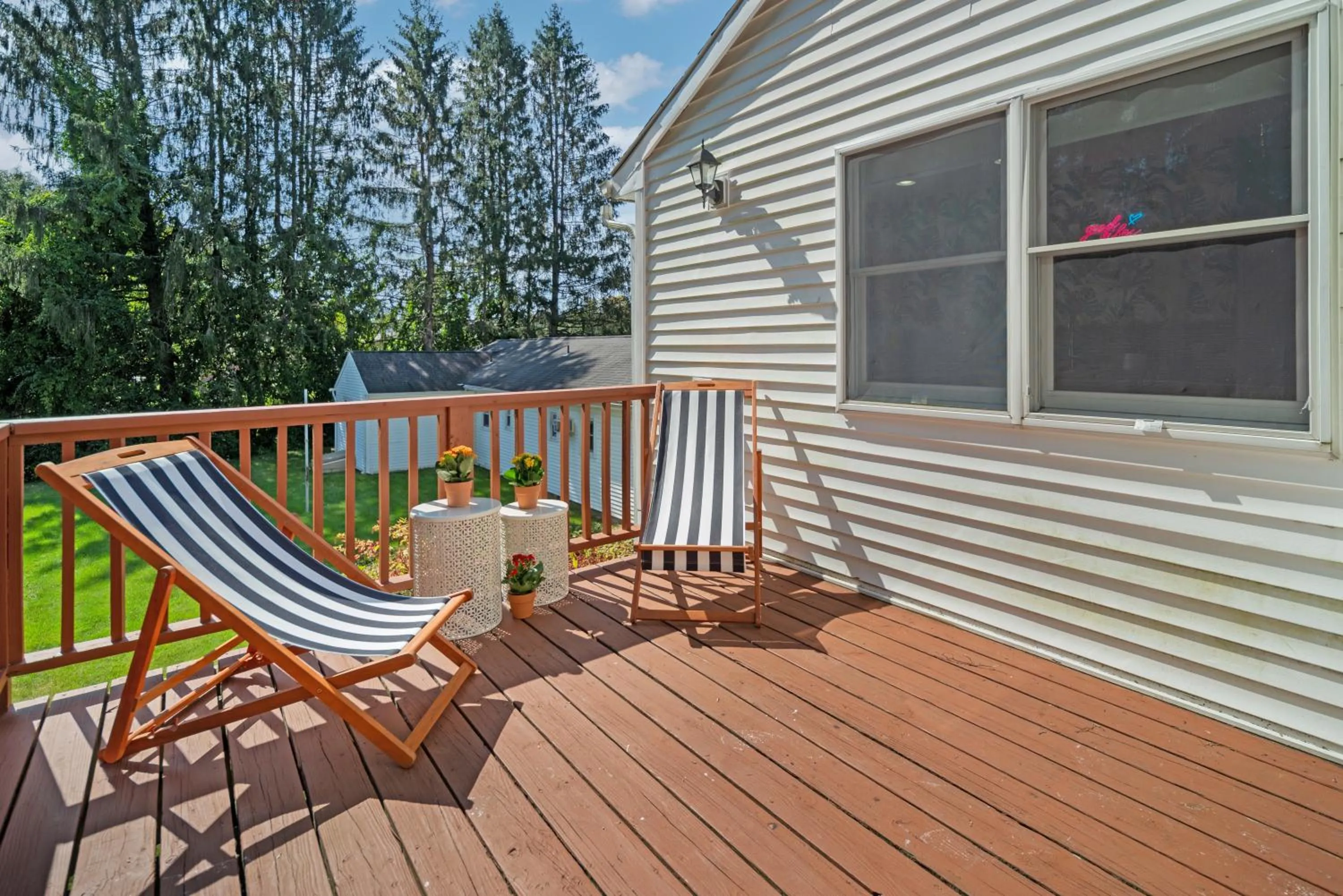 Balcony/Terrace in Birches Motel
